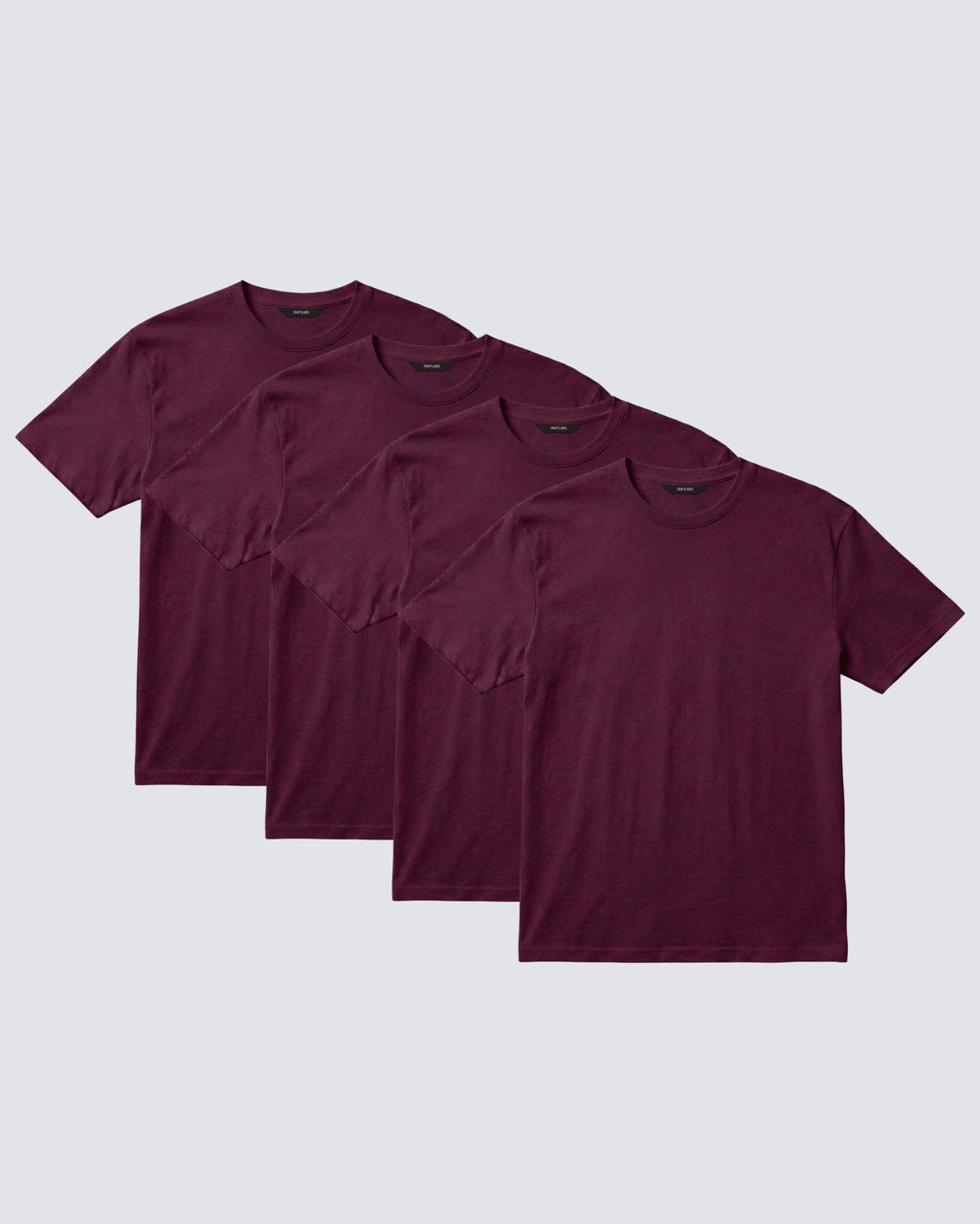 Burgundry Crew Neck T-Shirt