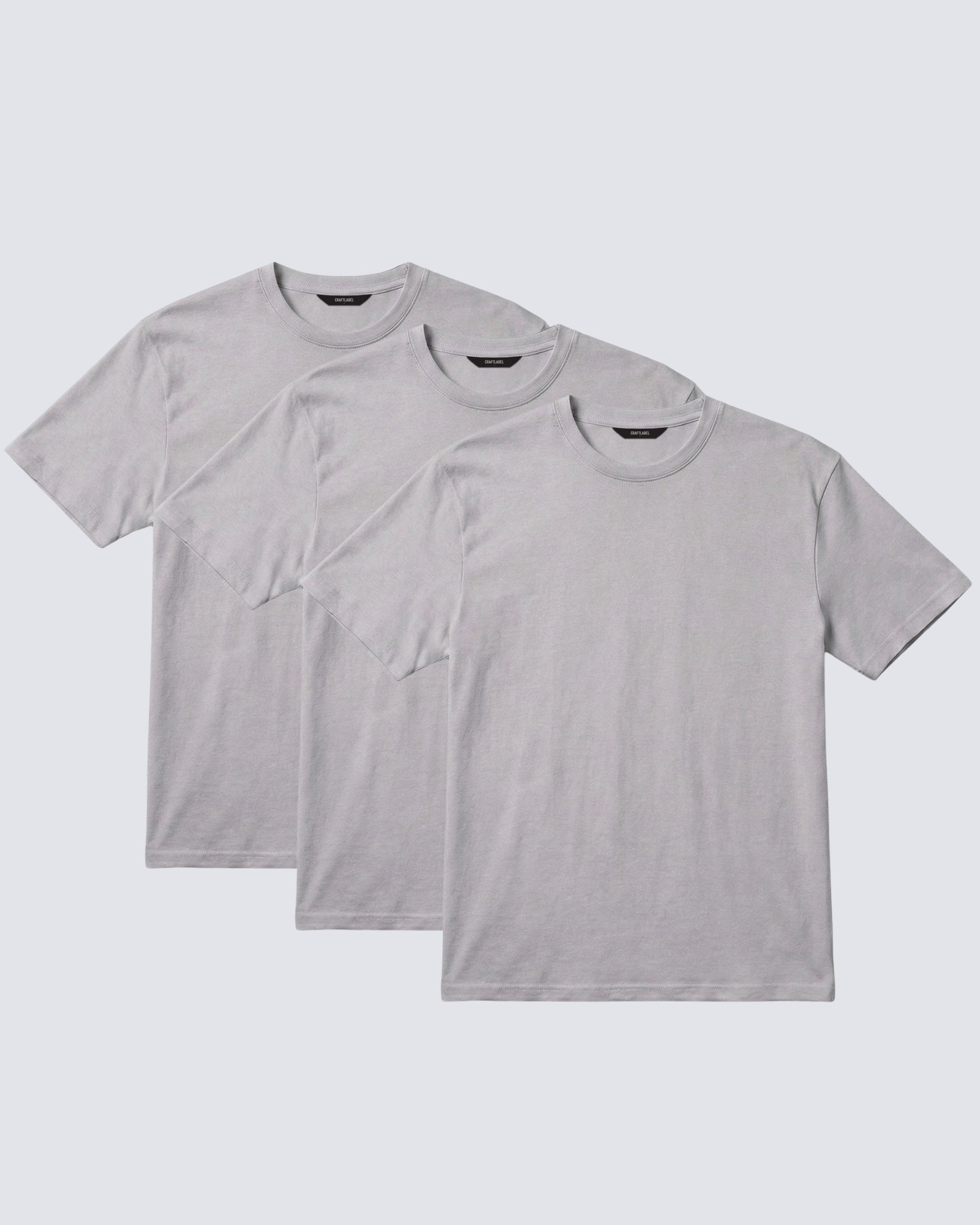 Gray Crew Neck T-Shirt