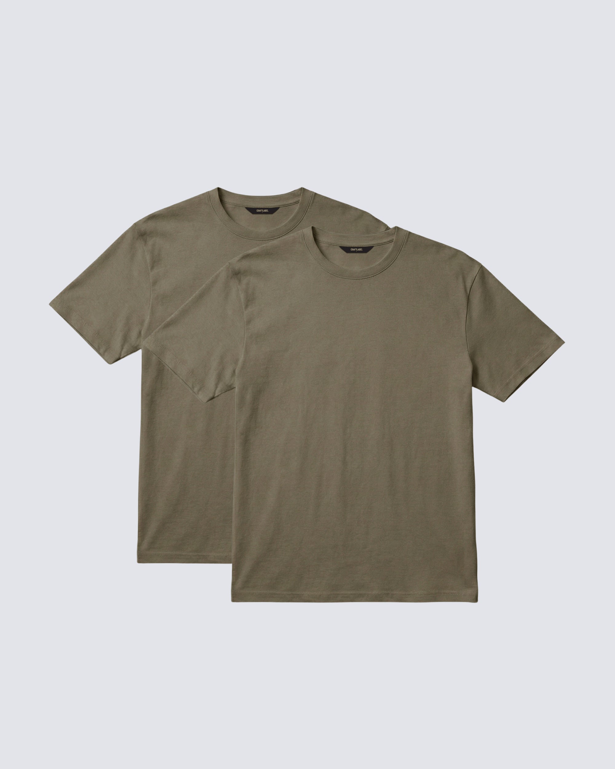 Olive Crew Neck T-Shirt