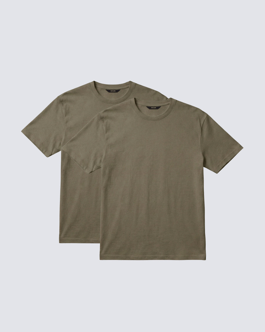 Olive Crew Neck T-Shirt