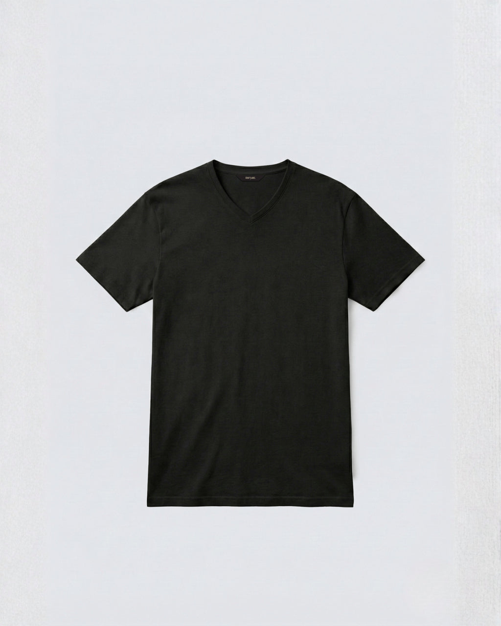 Black V-Neck T-Shirt