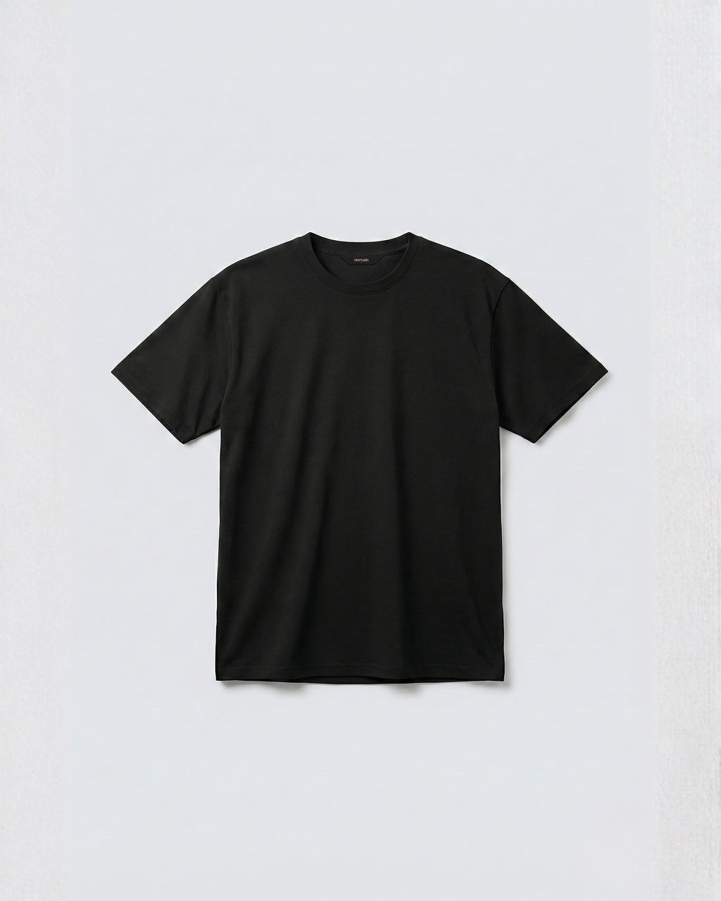Black Crew Neck T-Shirt
