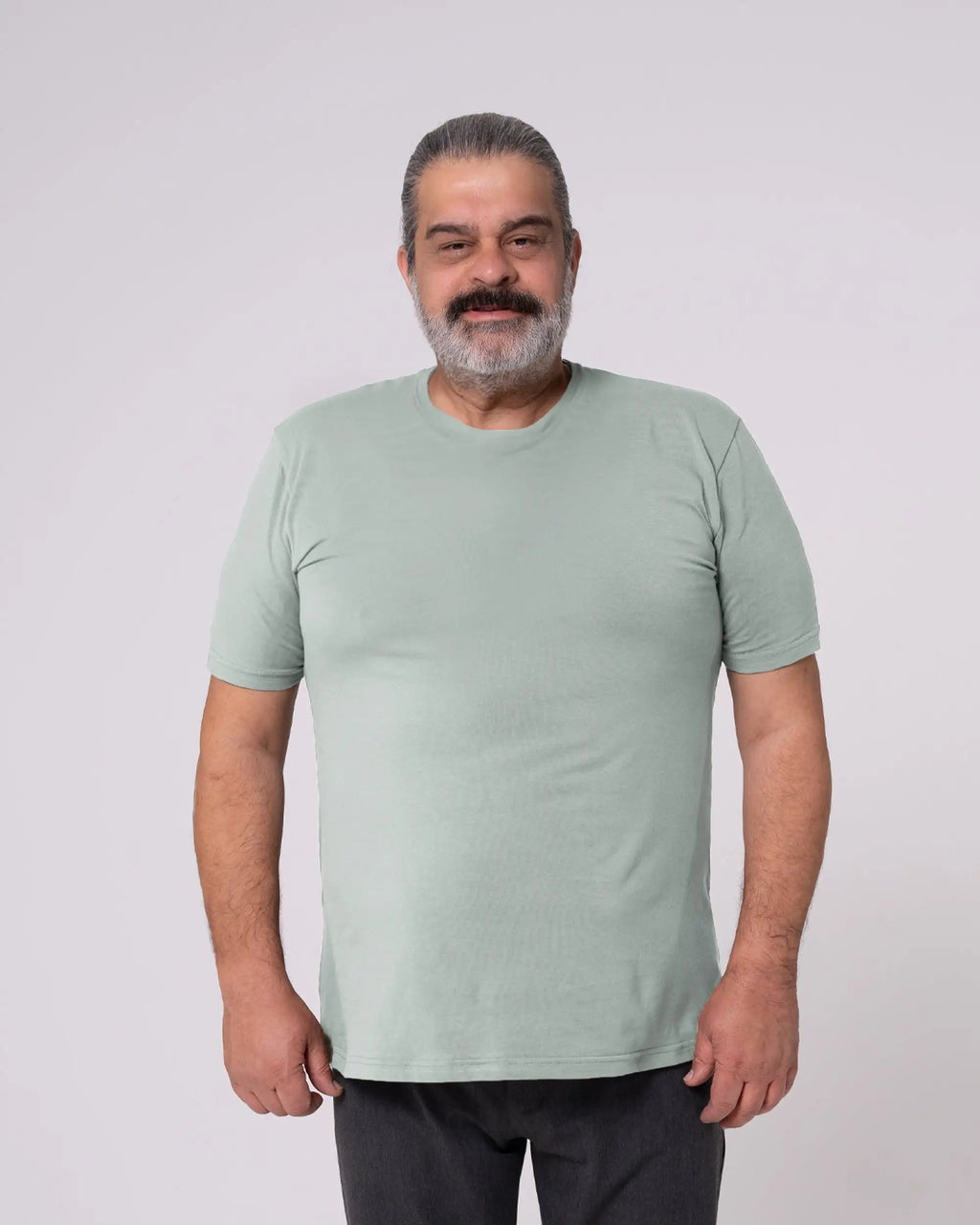 Mint Bisiklet Yaka Tişört Craftlabel