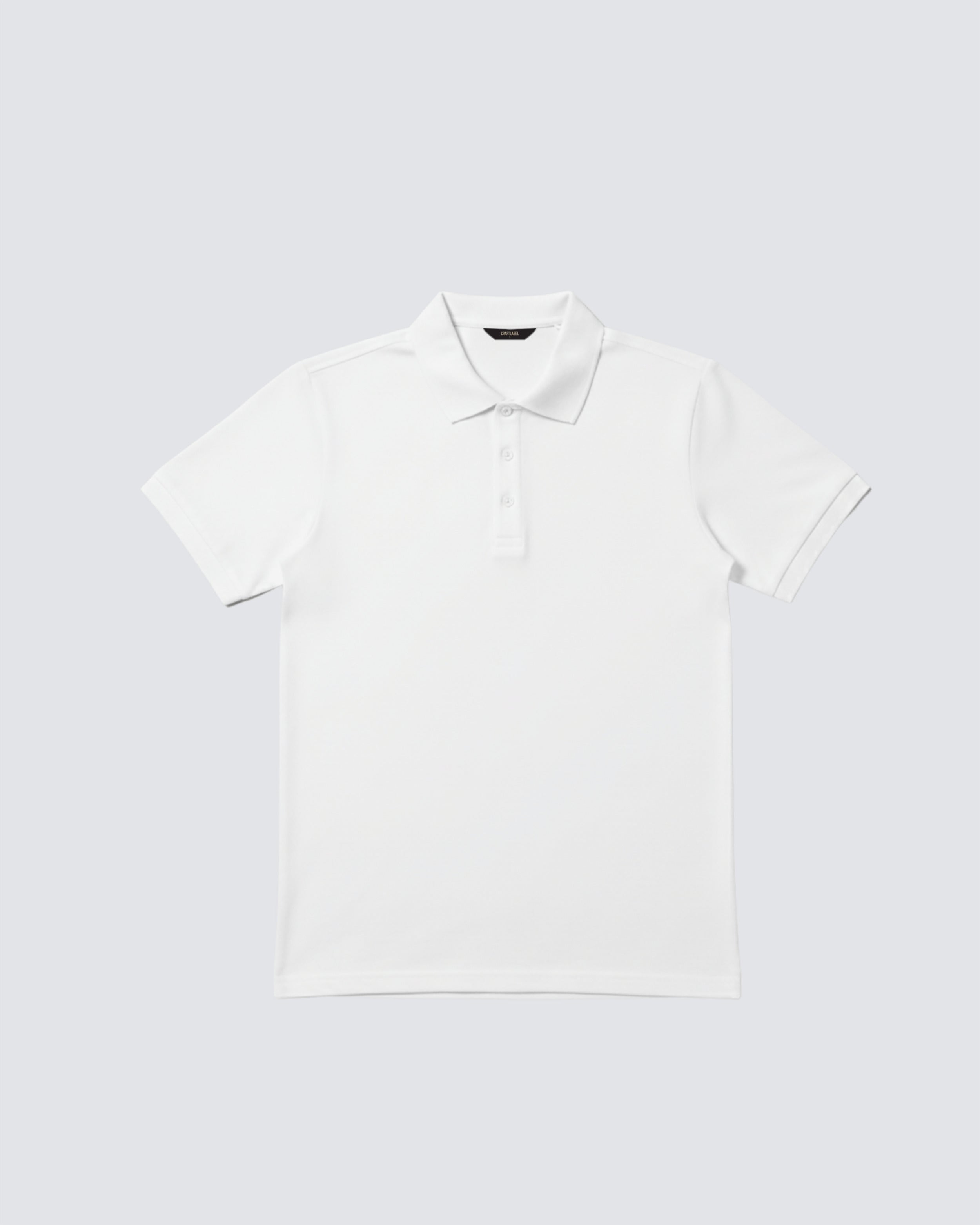 White Classic Polo