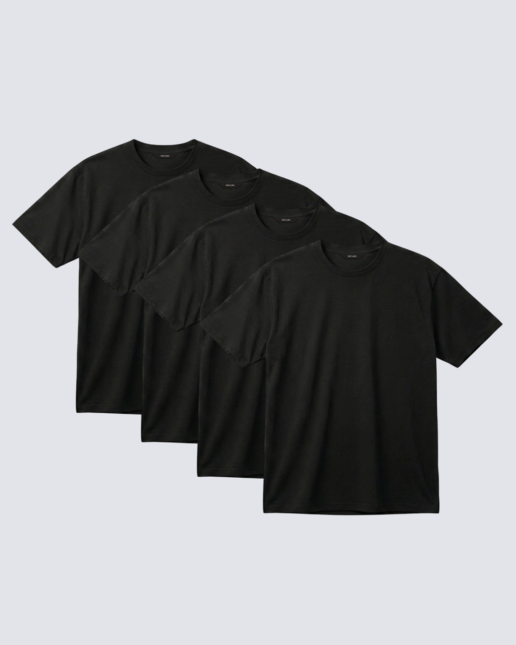 Black Crew Neck T-Shirt