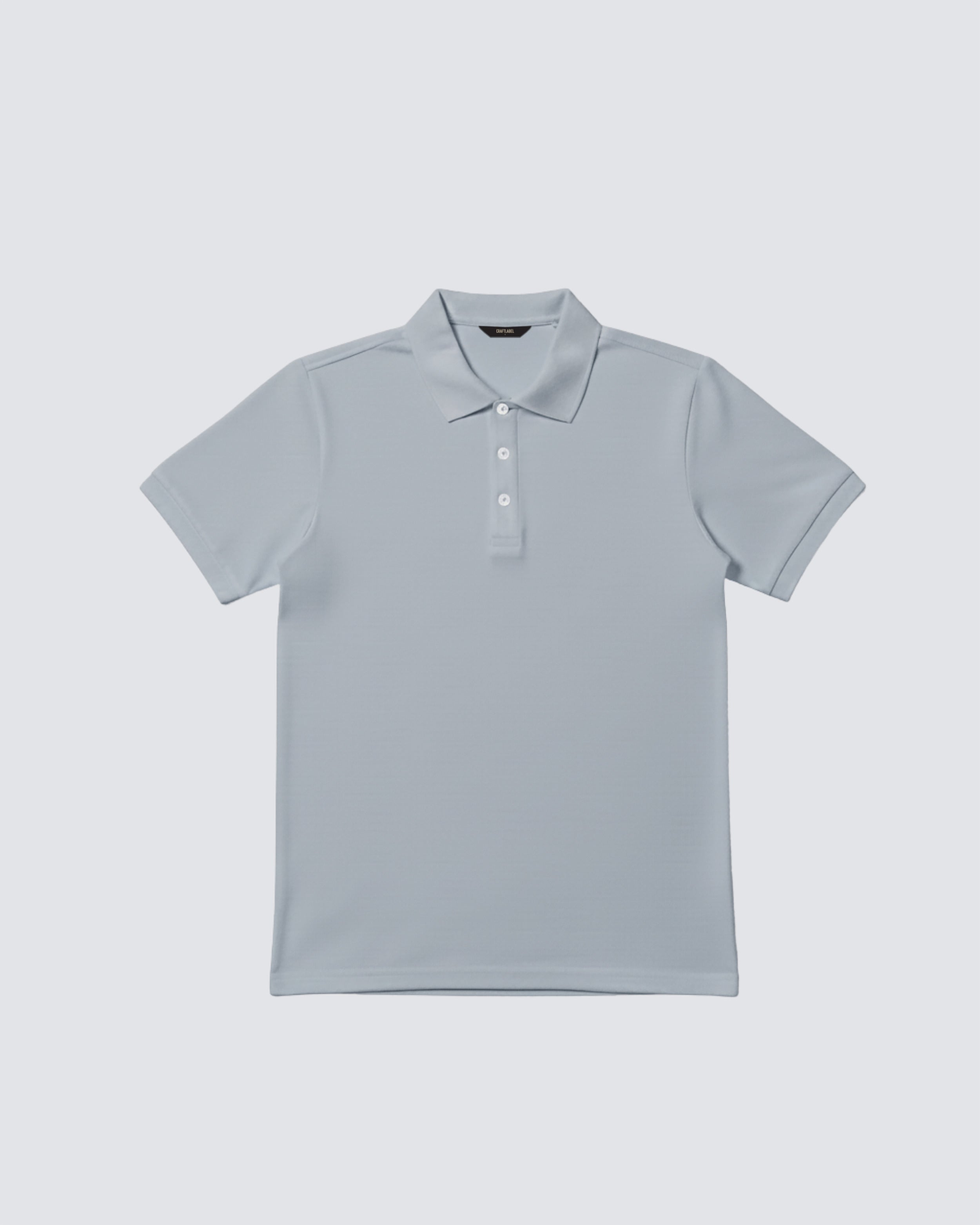 Gray Classic Polo