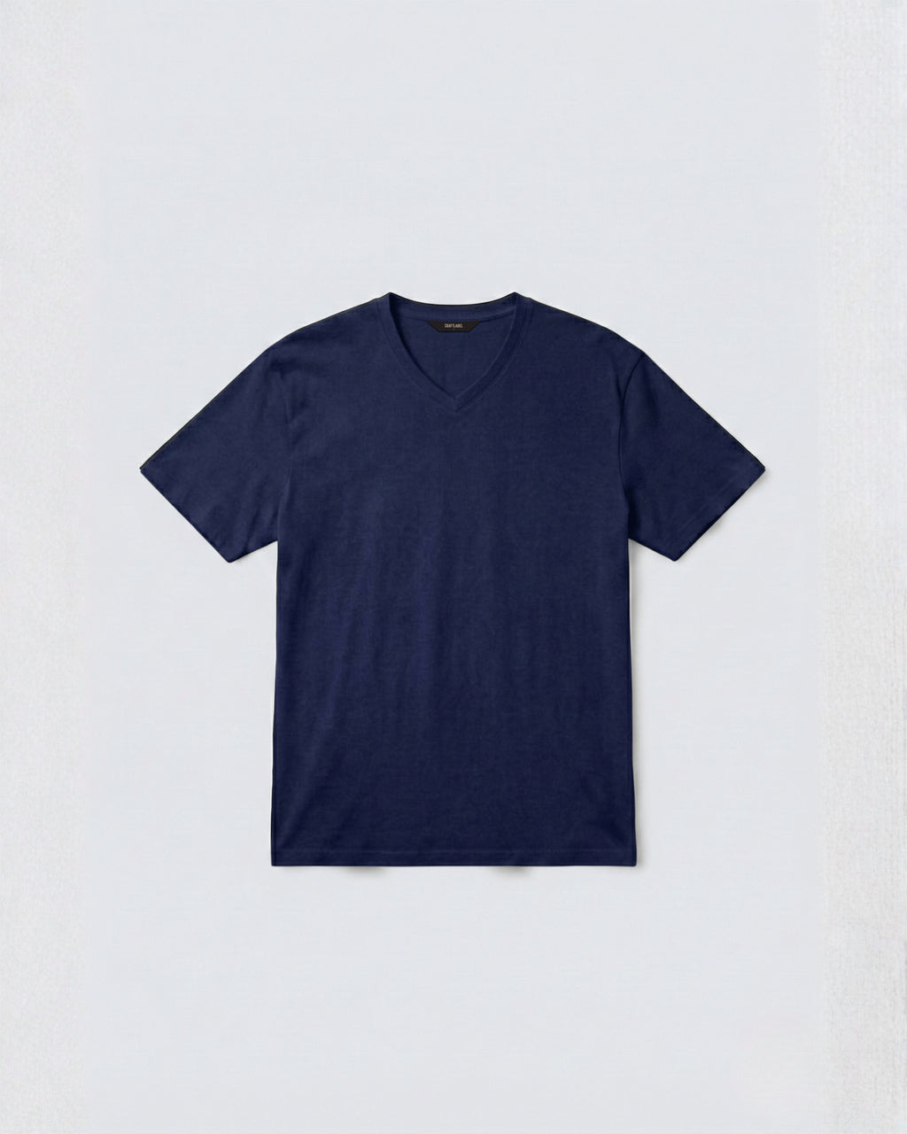 Navy Blue V-Neck T-Shirt