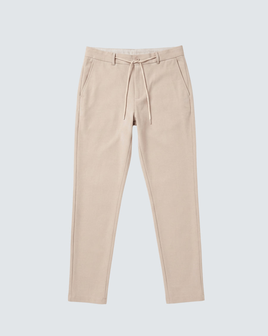 Beige Jogger Pants