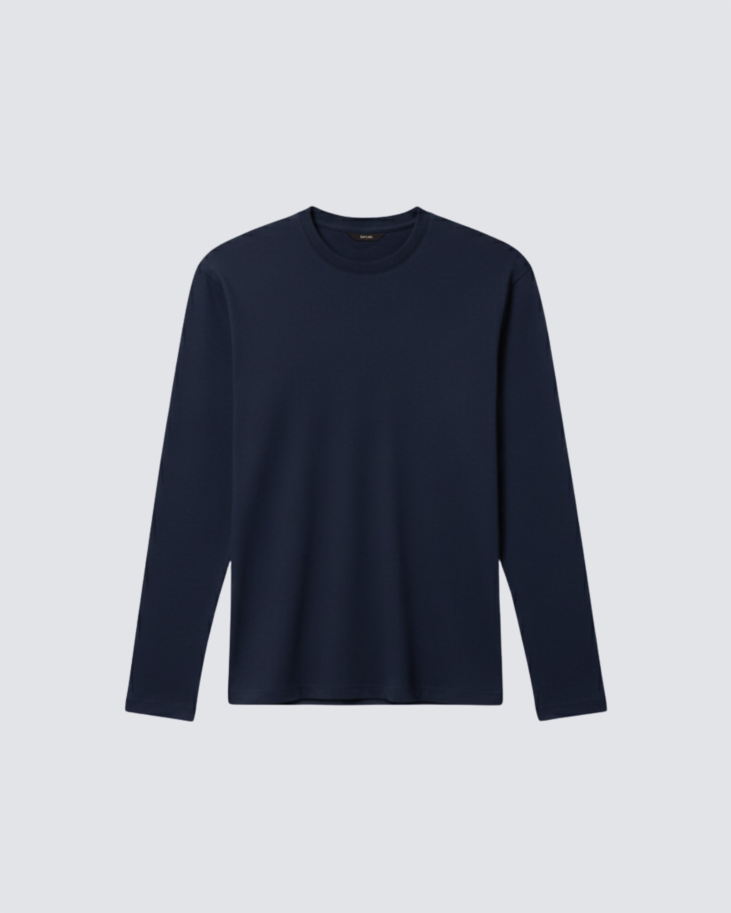 Navy Blue Long-Sleeve T-Shirt