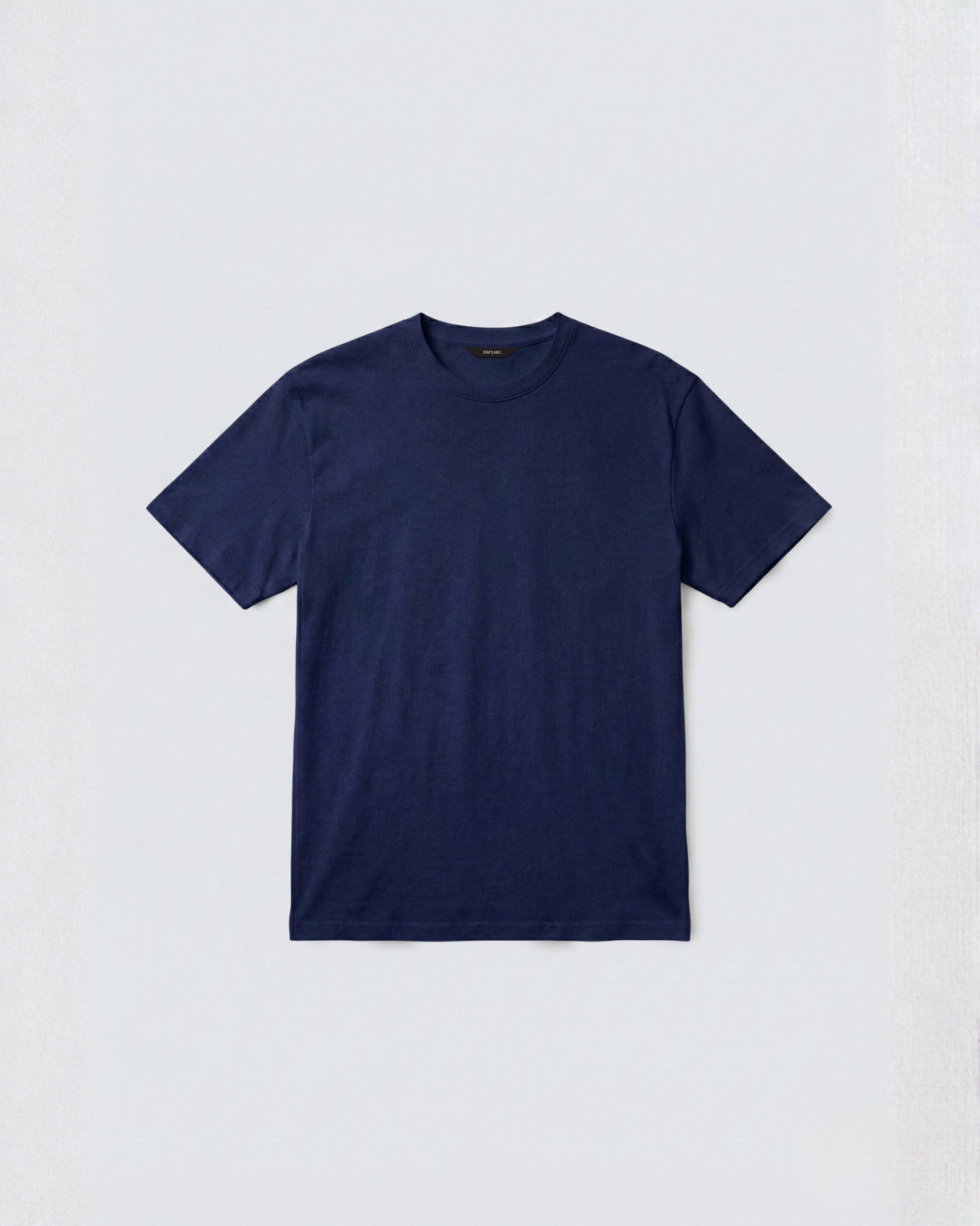 Navy Blue Crew Neck T-Shirt