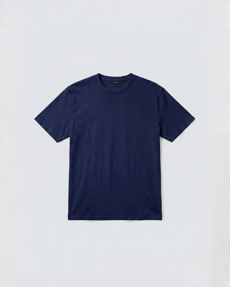 Navy Blue Crew Neck T-Shirt