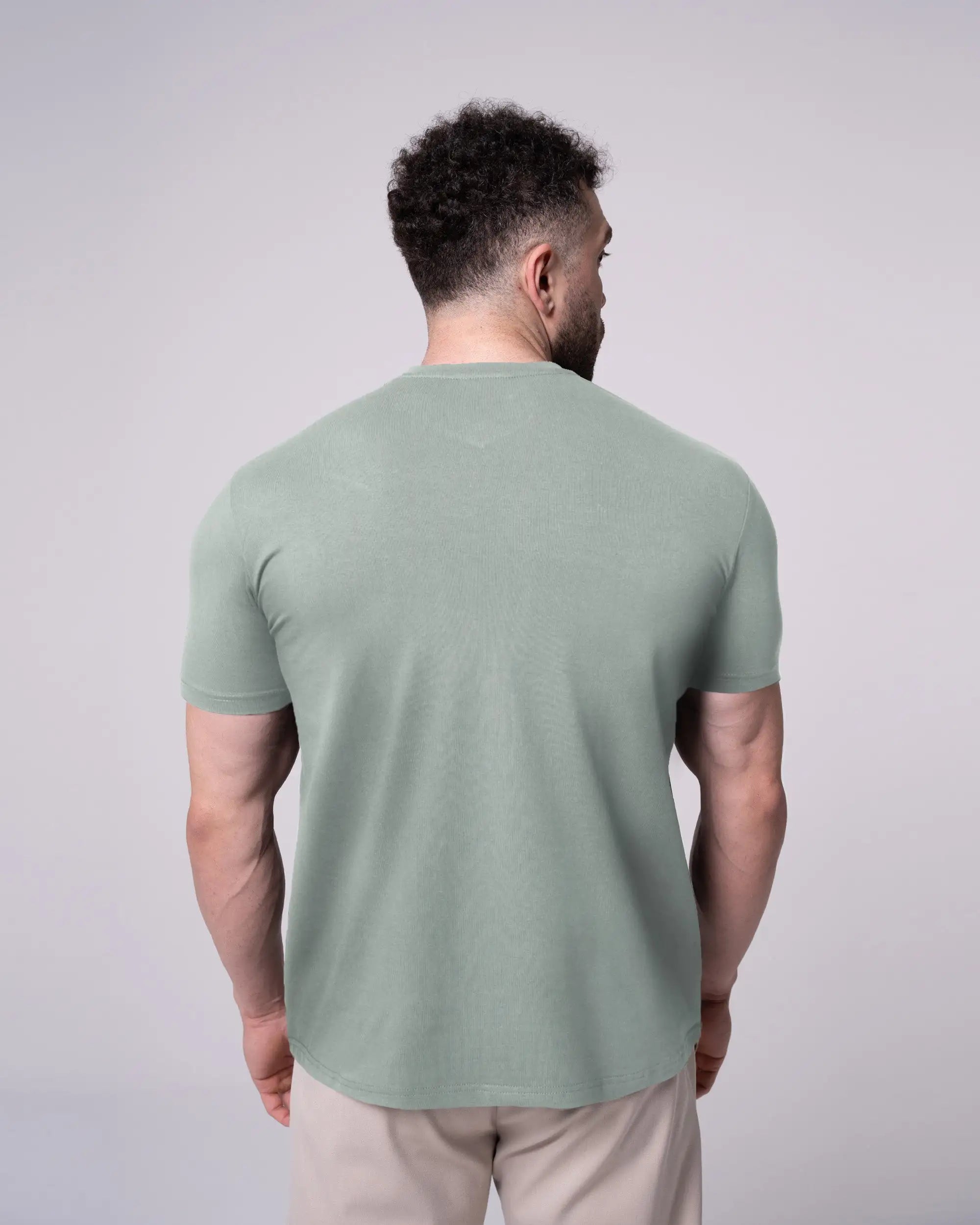 Mint Bisiklet Yaka Tişört Craftlabel