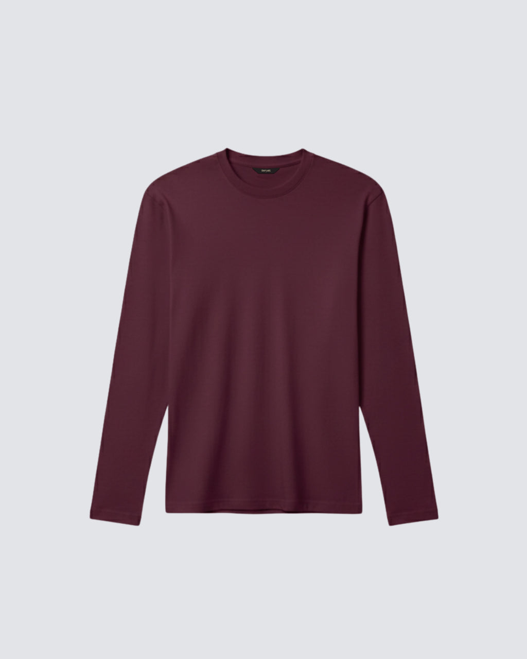 Burgundry Long-Sleeve T-Shirt