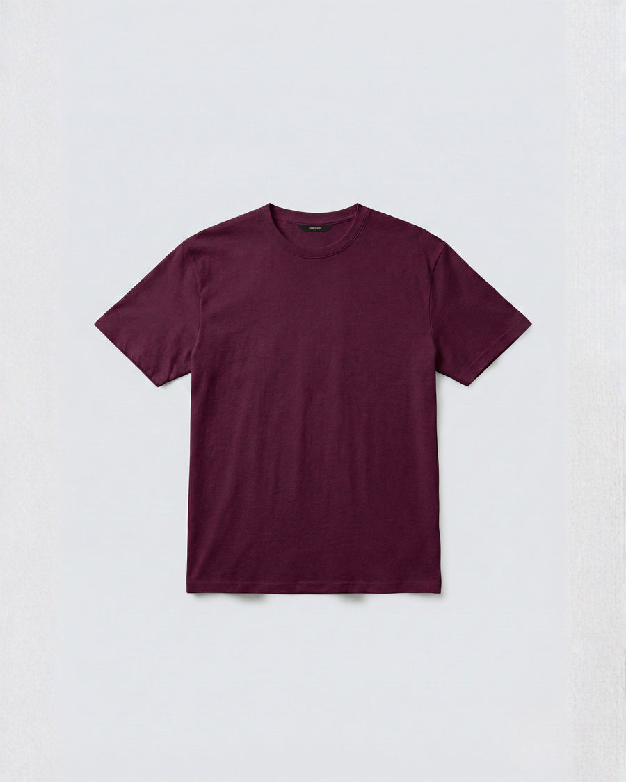 Burgundry Crew Neck T-Shirt