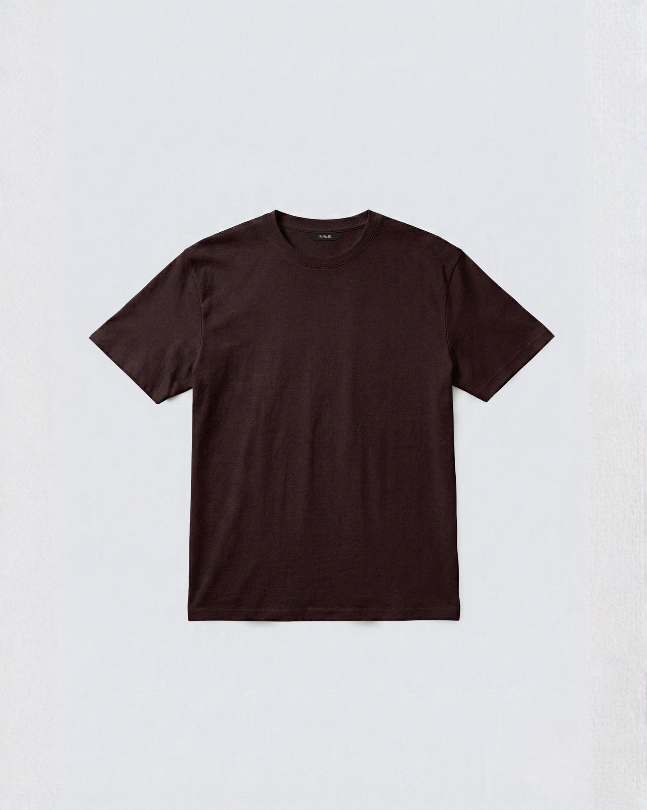 Brown Crew Neck T-Shirt