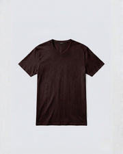Brown V-Neck T-Shirt