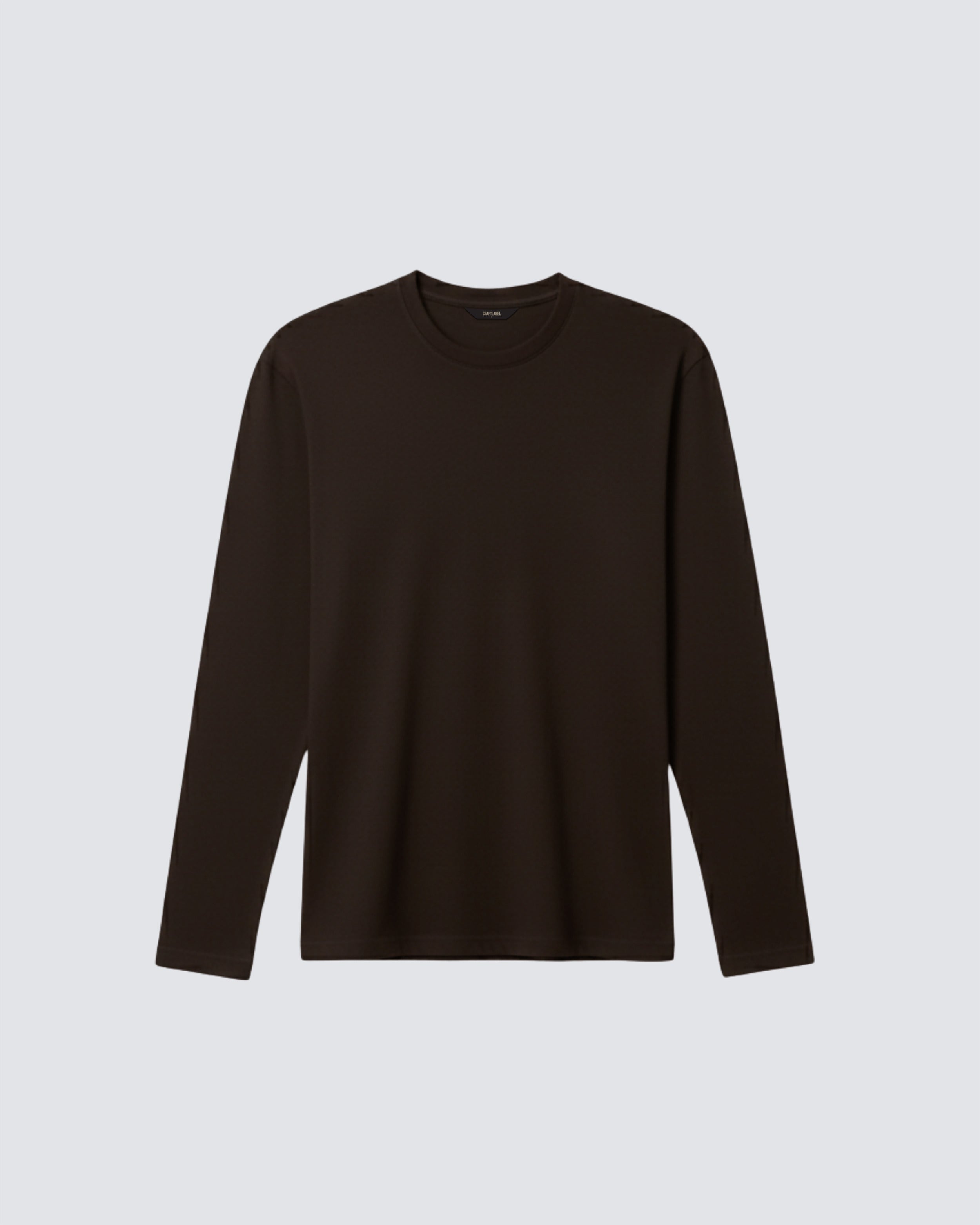 Brown Long-Sleeve T-Shirt