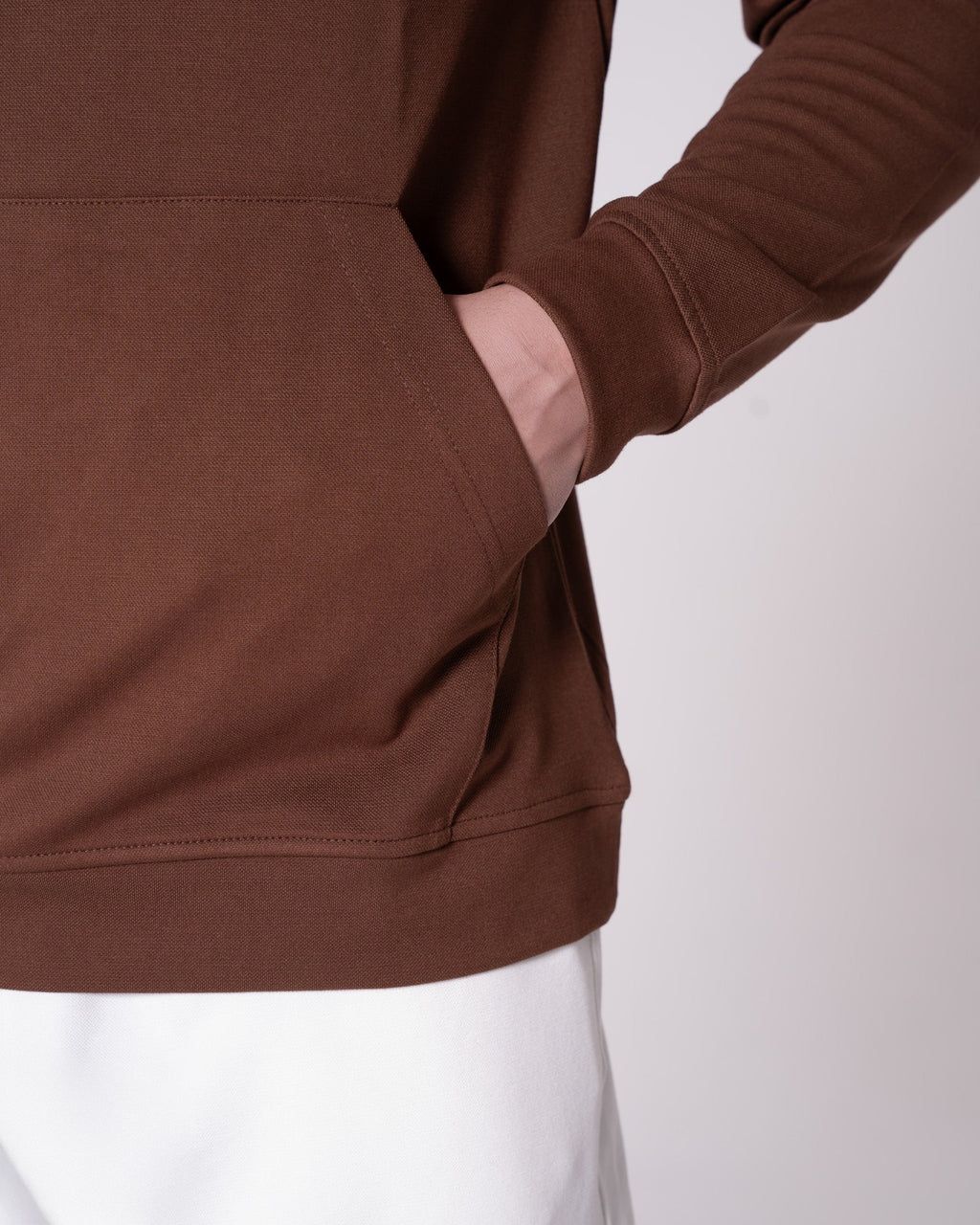 Brown Hoodıe