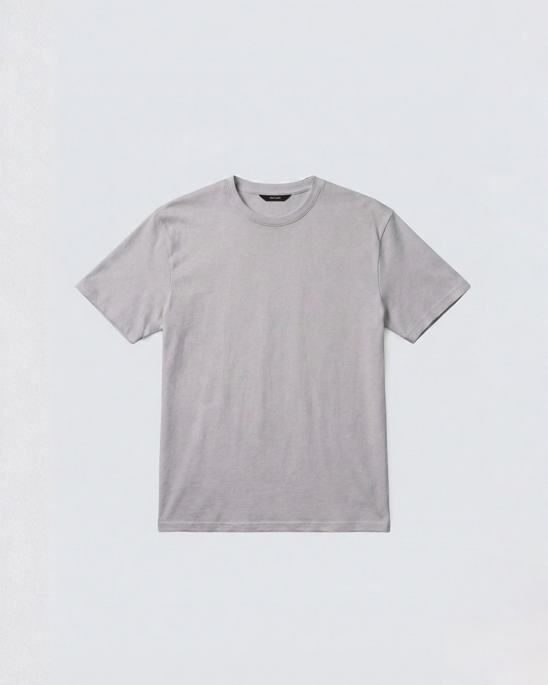 Gray Crew Neck T-Shirt