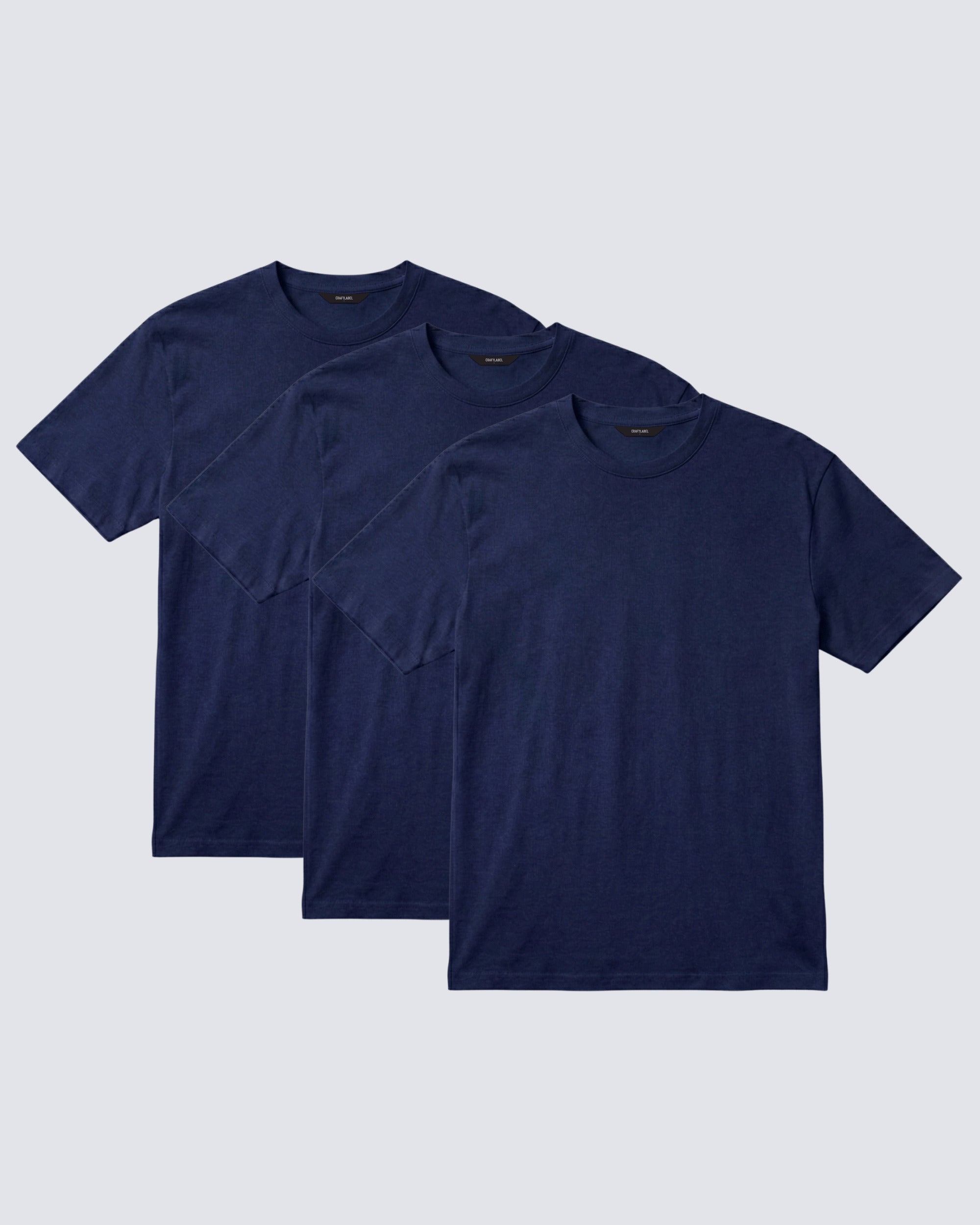 Navy Blue Crew Neck T-Shirt