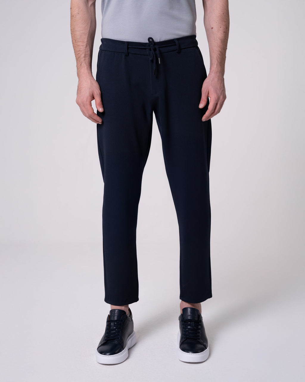 Navy Blue Jogger Pants