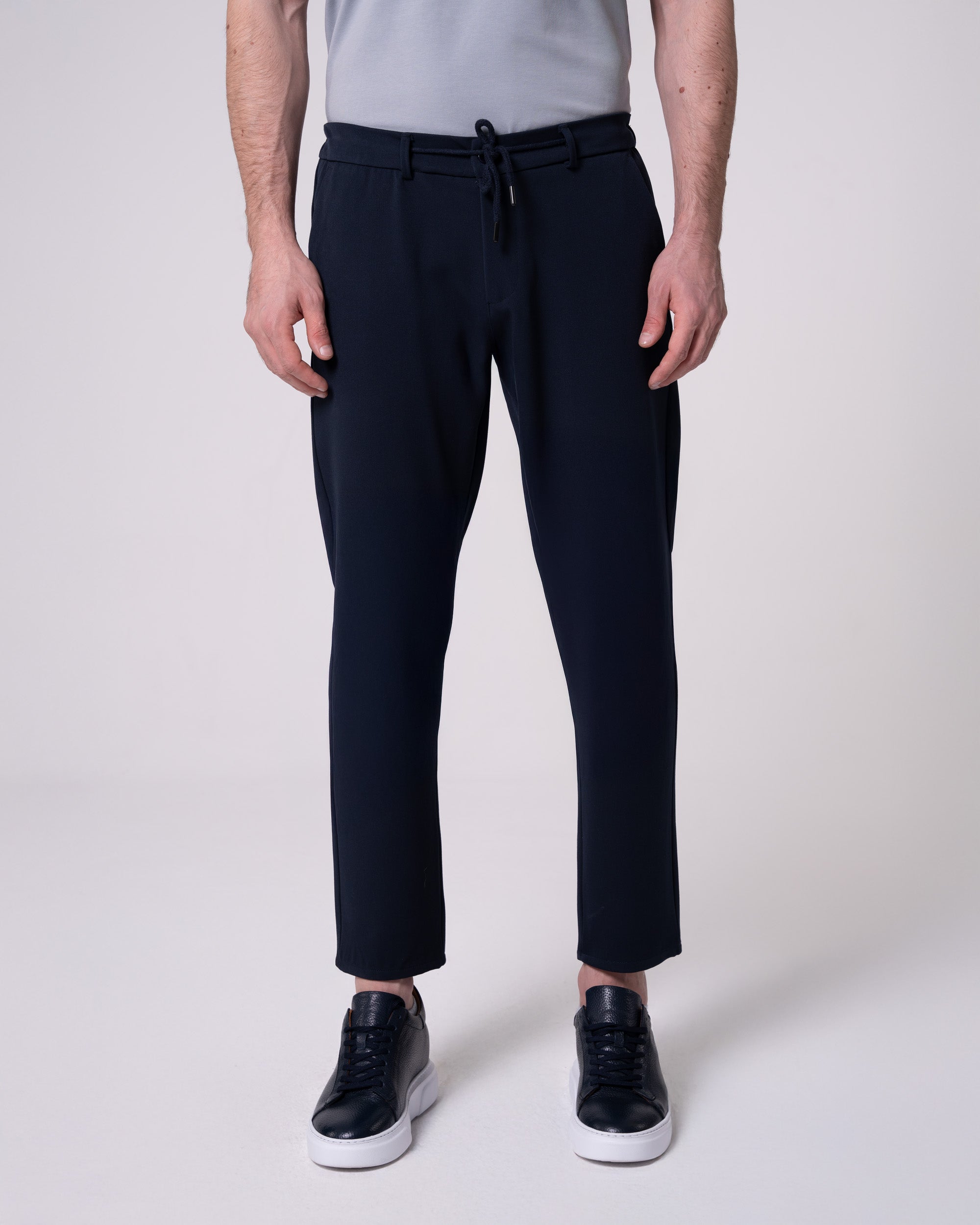 Navy Blue Jogger Pants