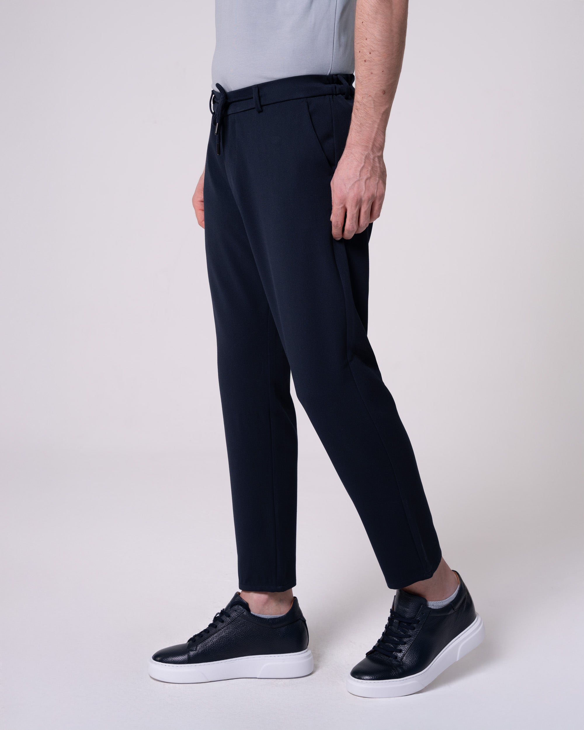 Navy Blue Jogger Pants