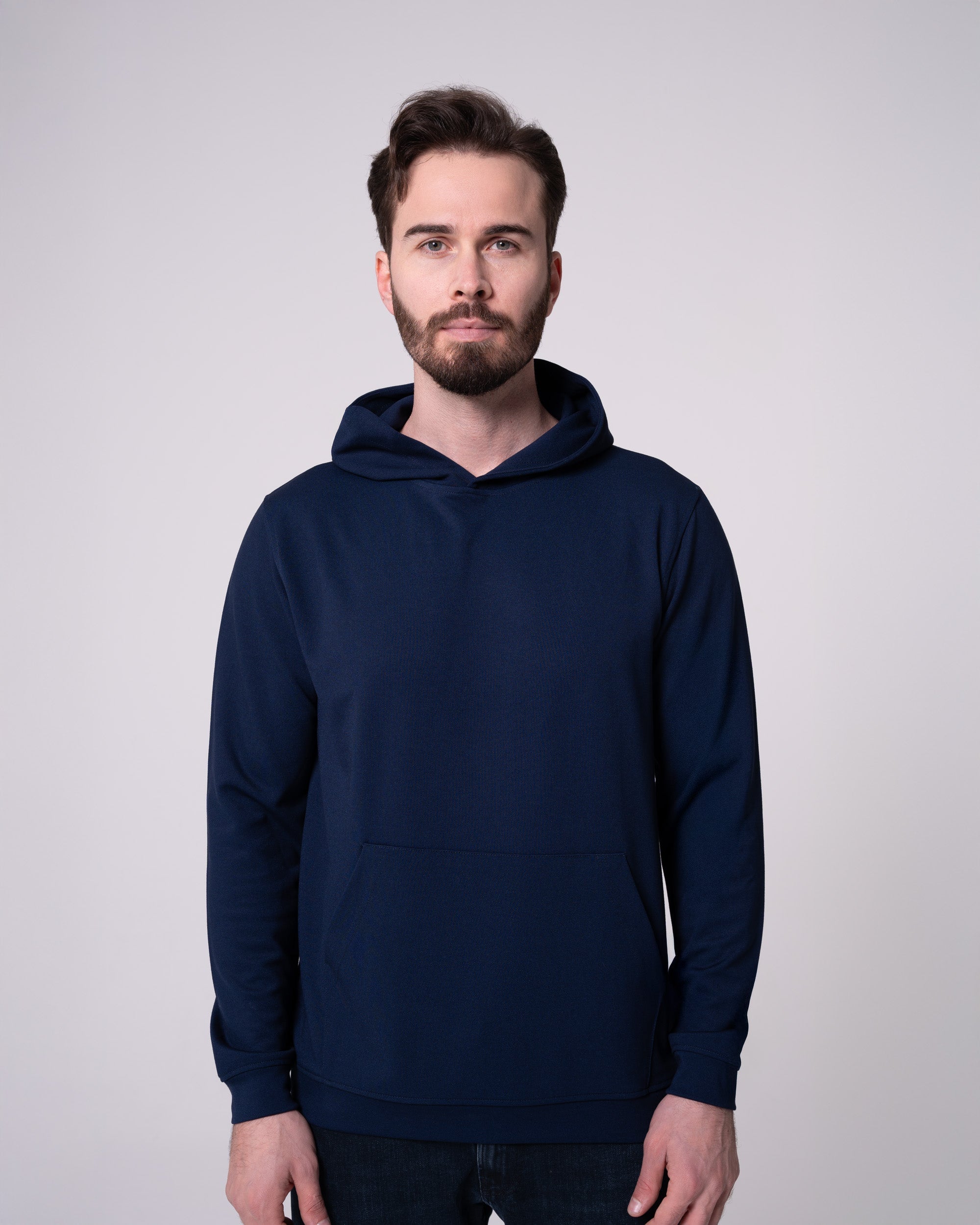 Navy Blue Hoodıe