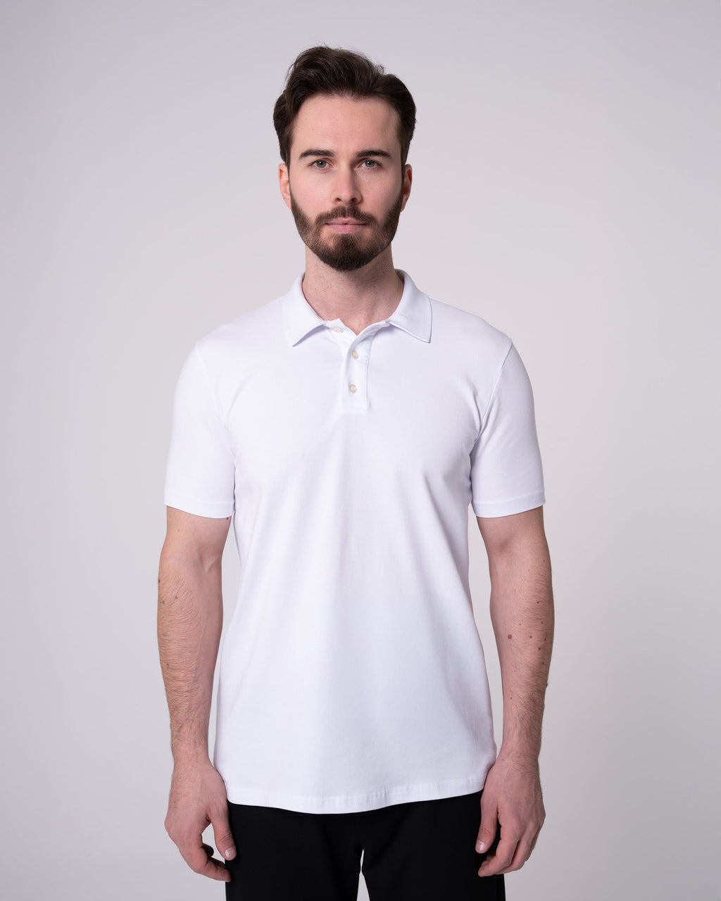 White Classic Polo