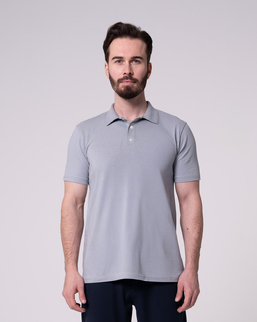 Gray Classic Polo
