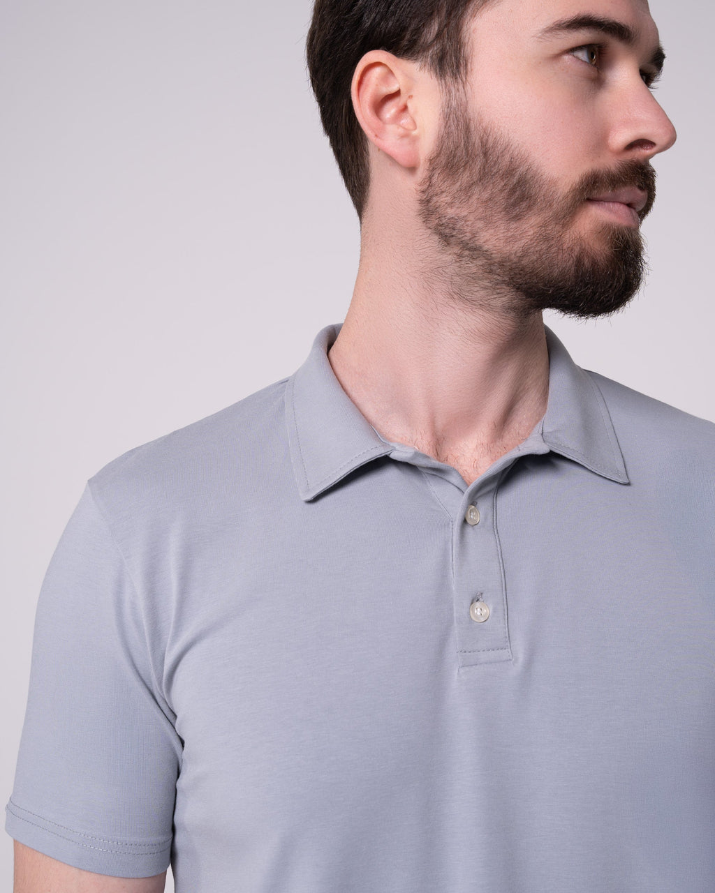 Gray Classic Polo