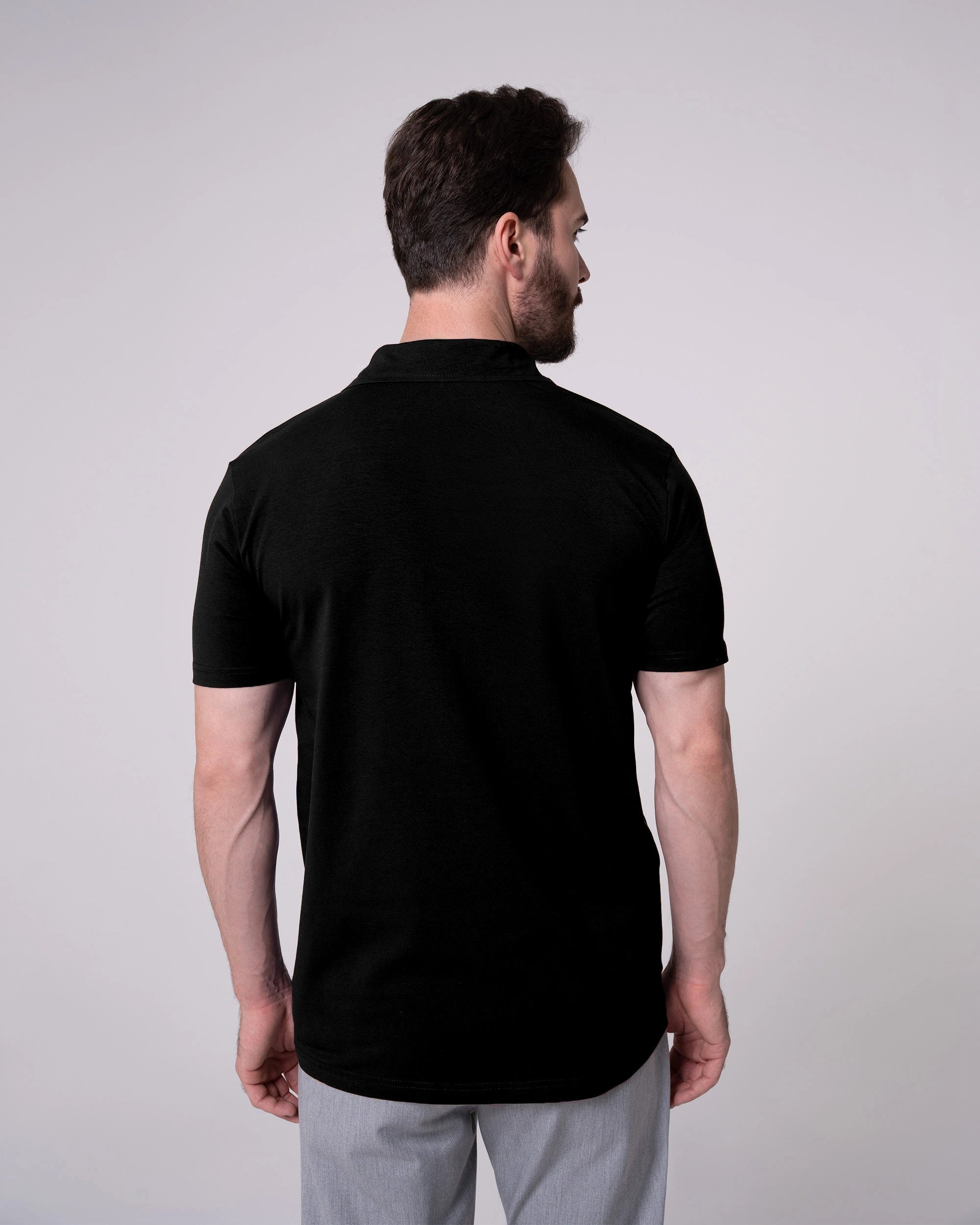 Black Classic Polo
