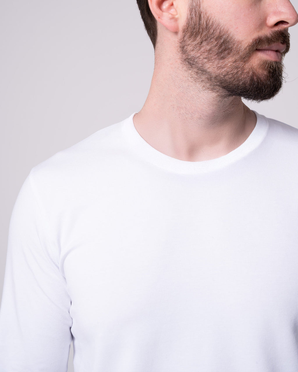 White Long-Sleeve T-Shirt