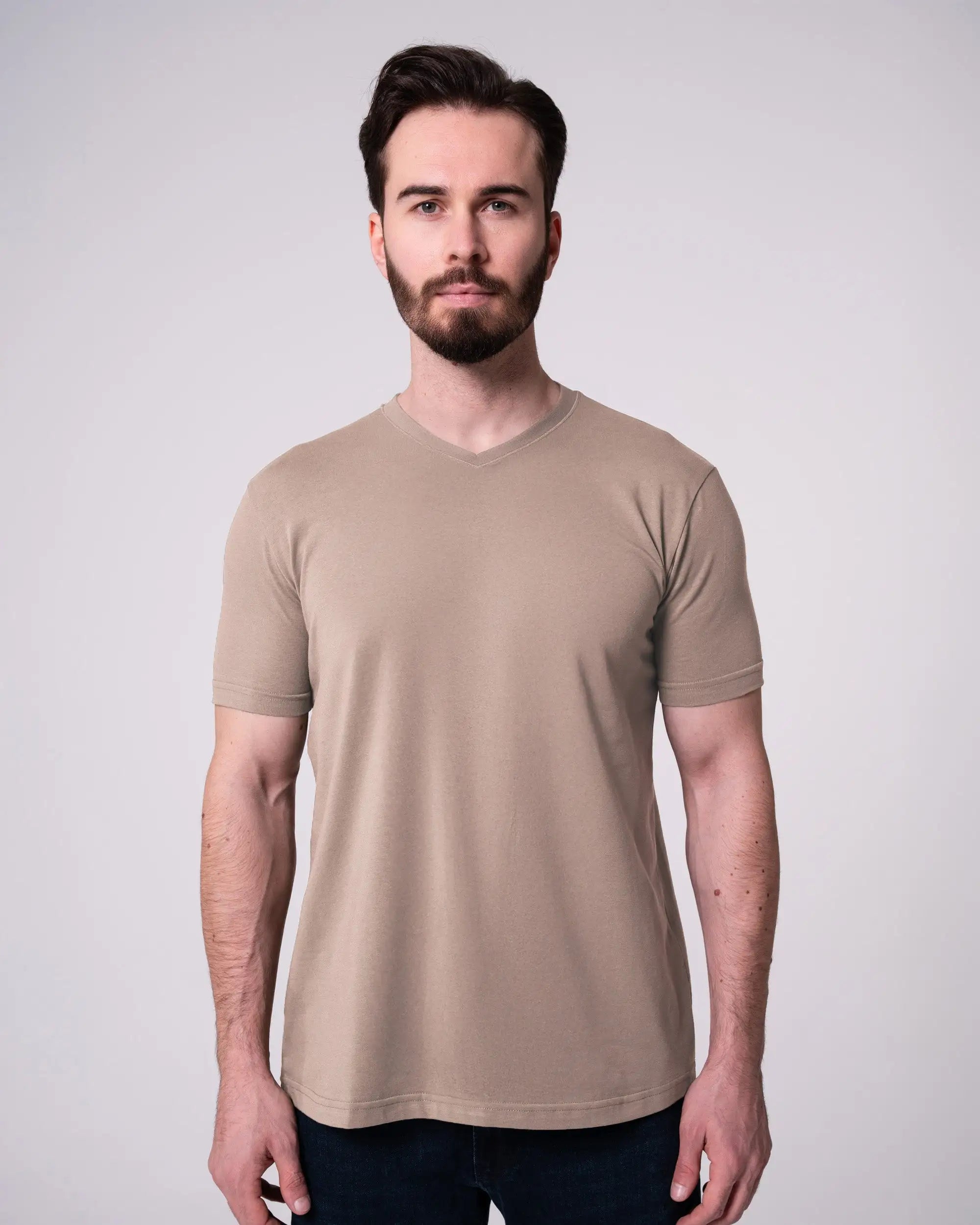 Stone V-Neck T-Shirt