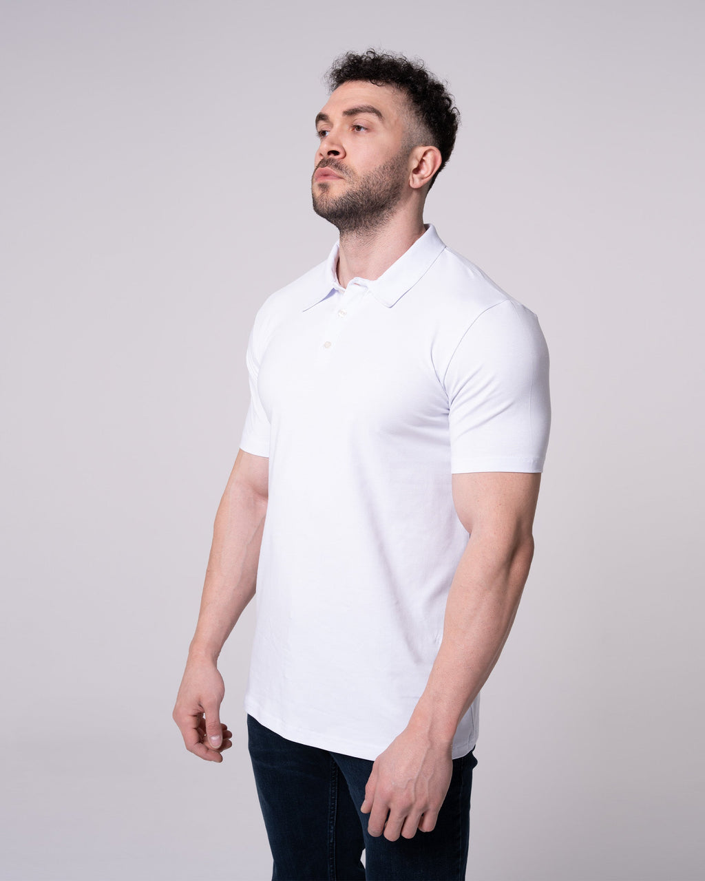 White Classic Polo