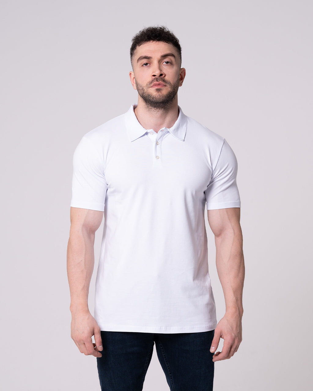 White Classic Polo