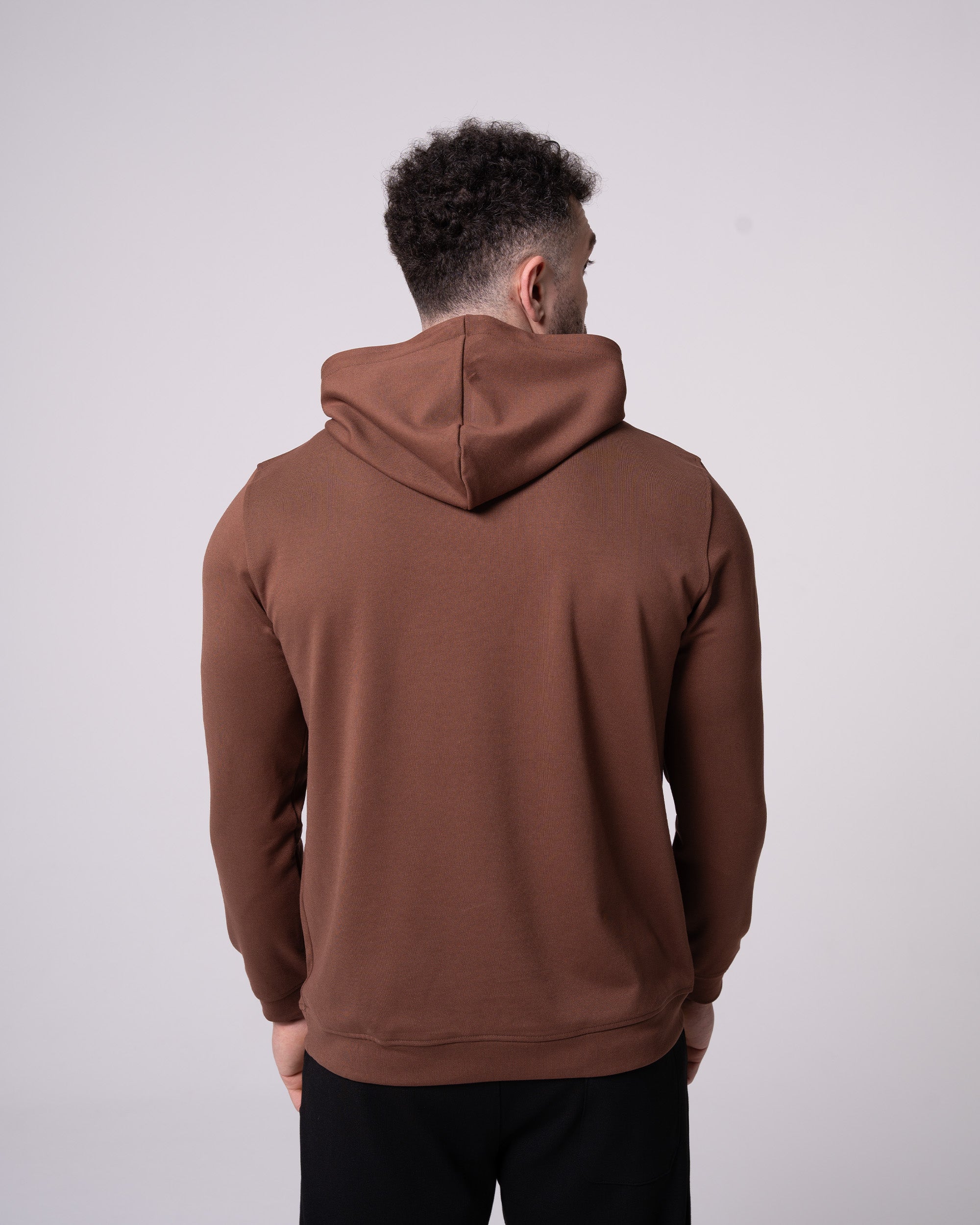 Brown Hoodıe