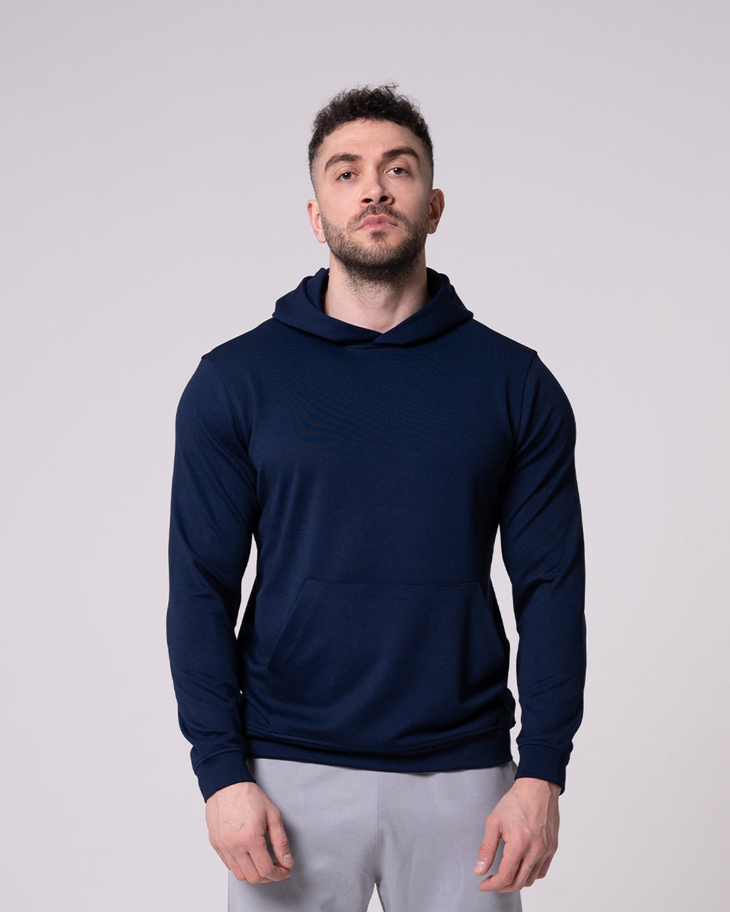 Navy Blue Hoodıe