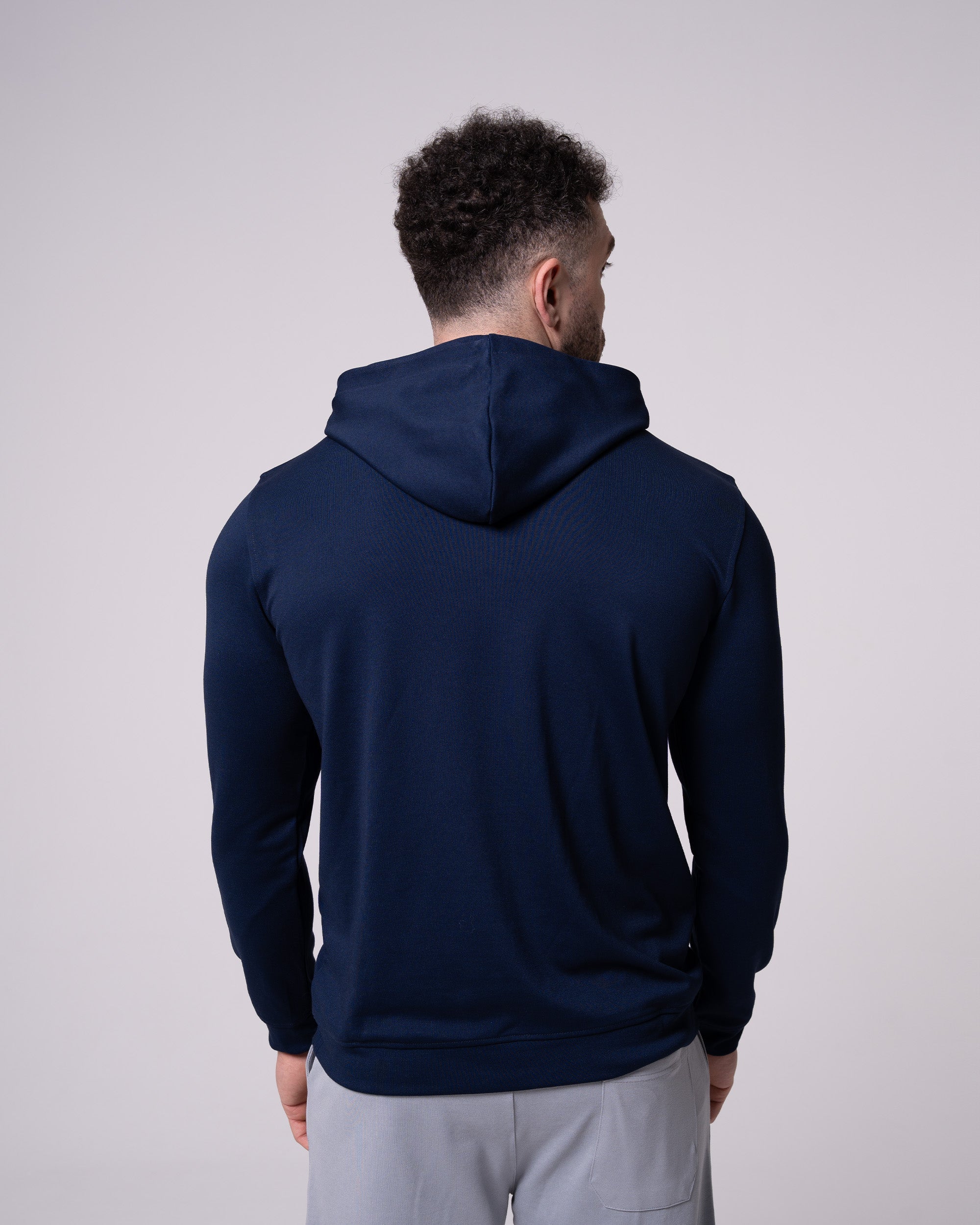 Navy Blue Hoodıe