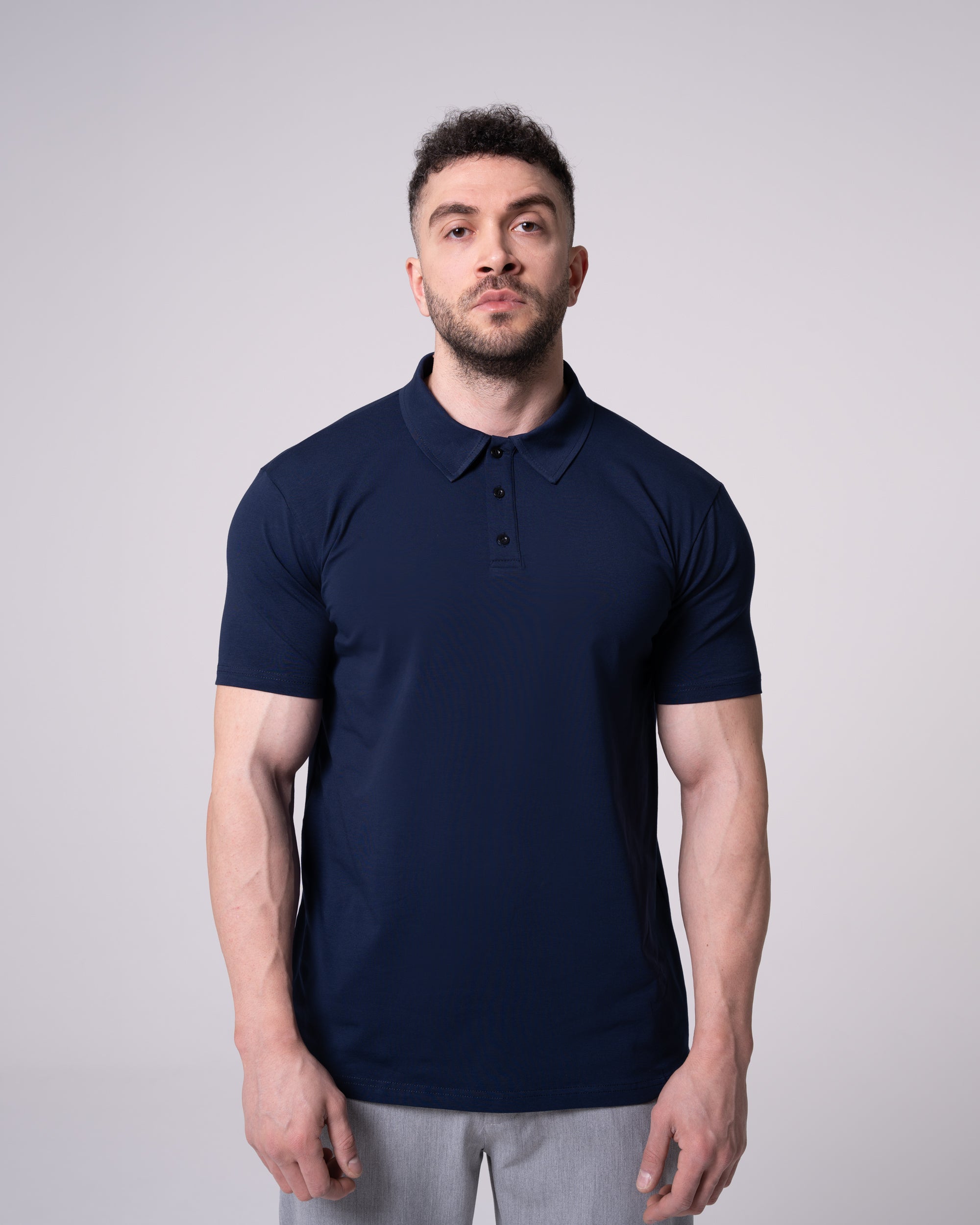 Navy Blue Classic Polo