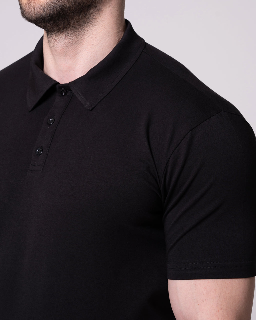 Black Classic Polo