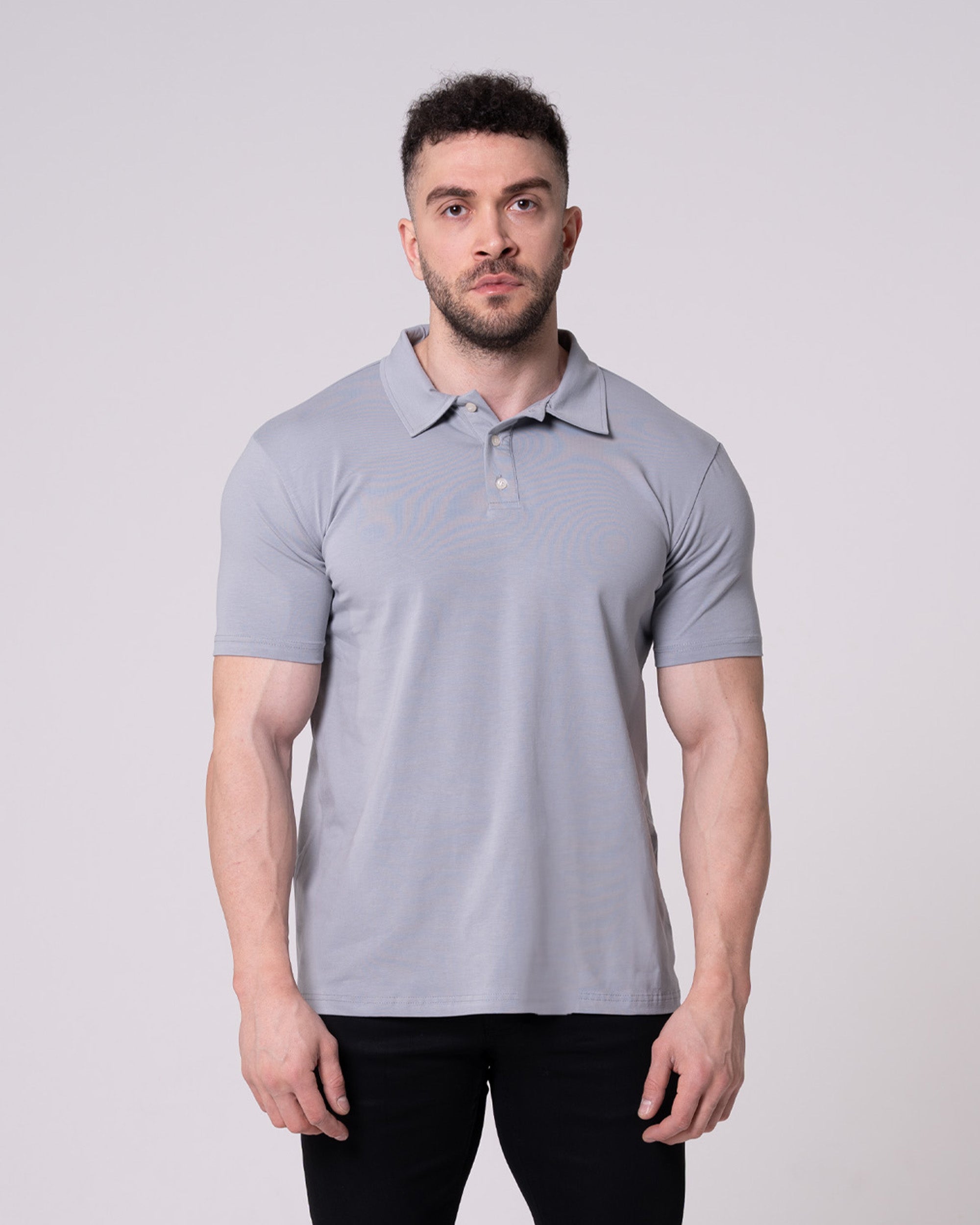 Gray Classic Polo