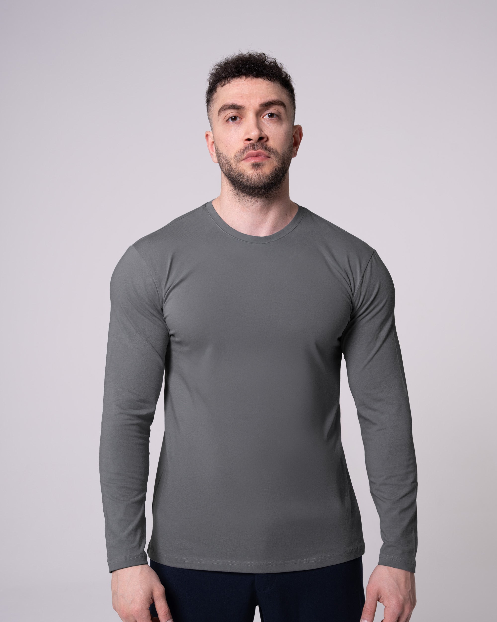 Anthracite Long-Sleeve T-Shirt