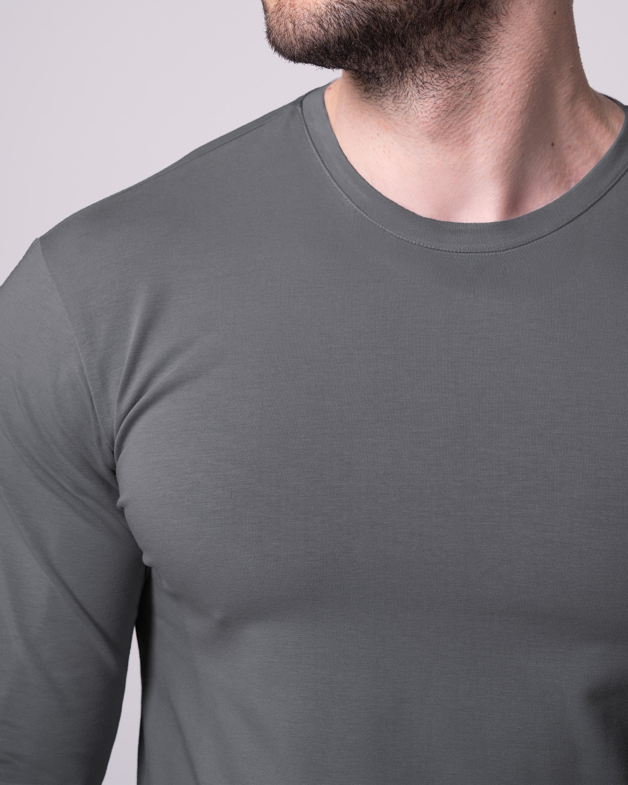 Anthracite Long-Sleeve T-Shirt