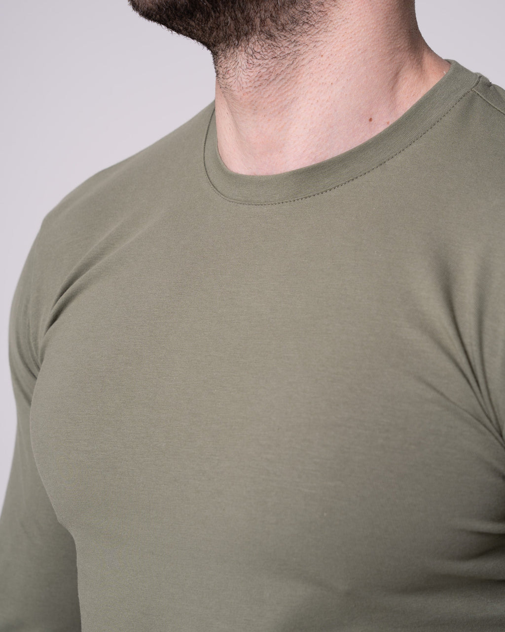 Olive Long-Sleeve T-Shirt