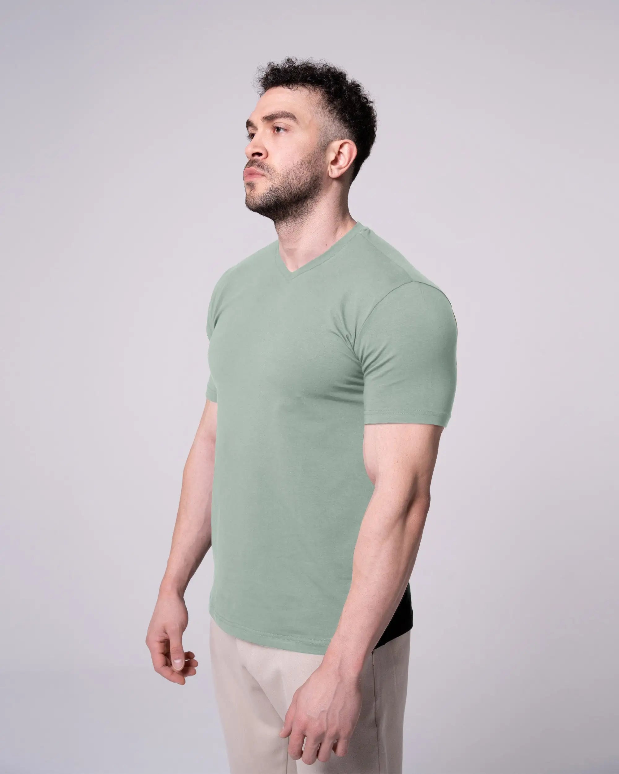 Mınt V-Neck T-Shirt