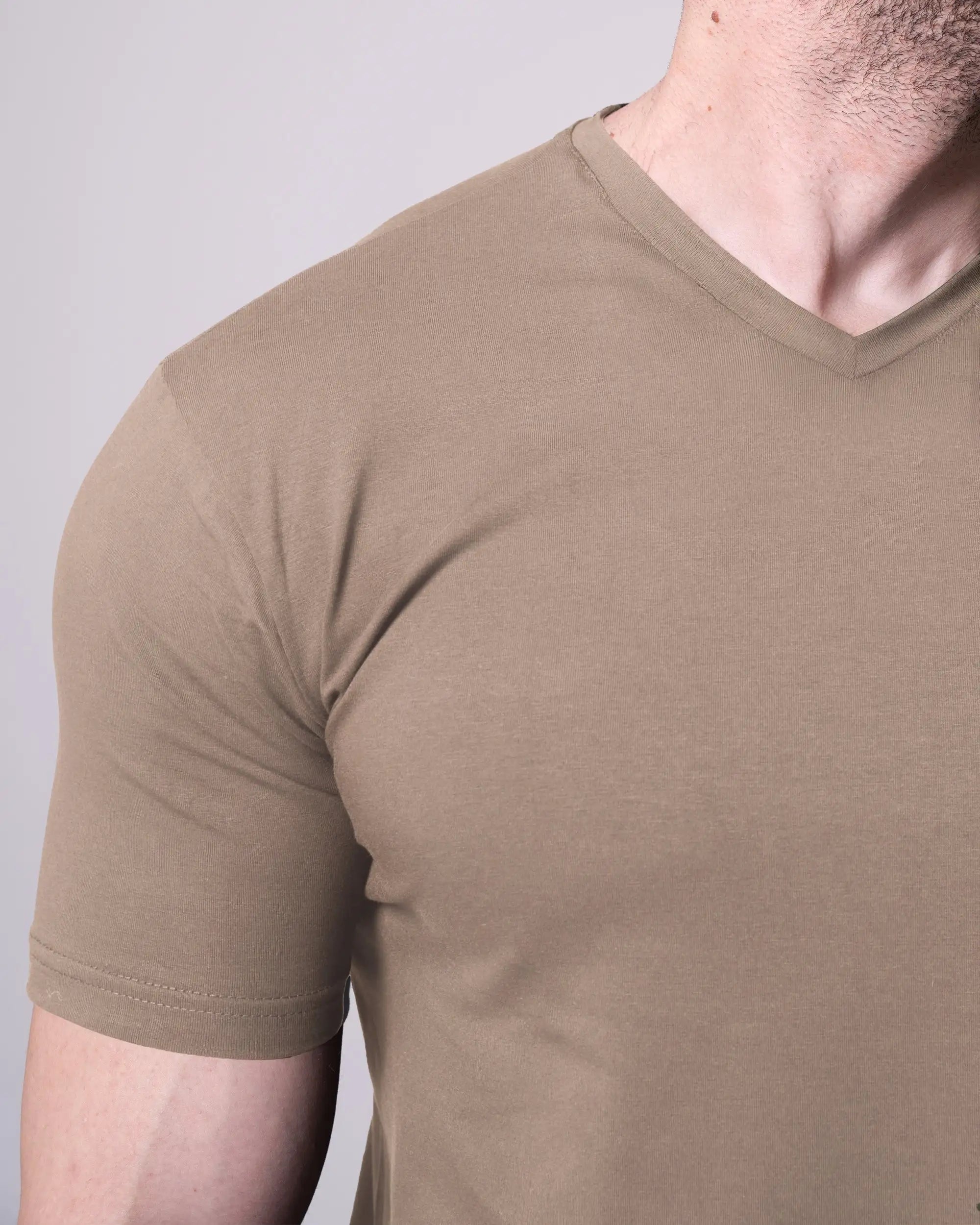 Stone V-Neck T-Shirt