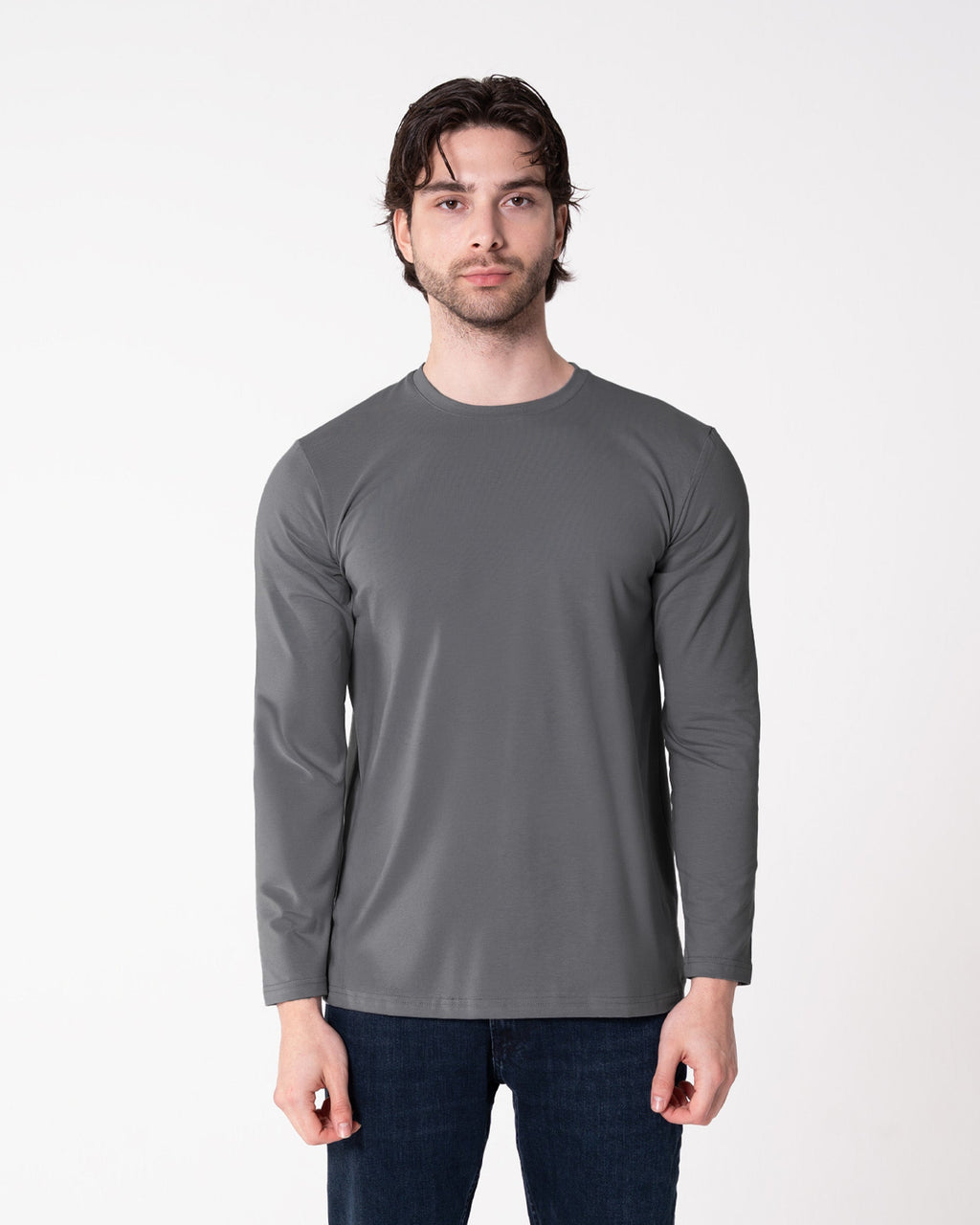 Anthracite Long-Sleeve T-Shirt
