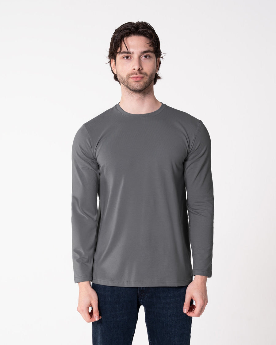 Anthracite Long-Sleeve T-Shirt
