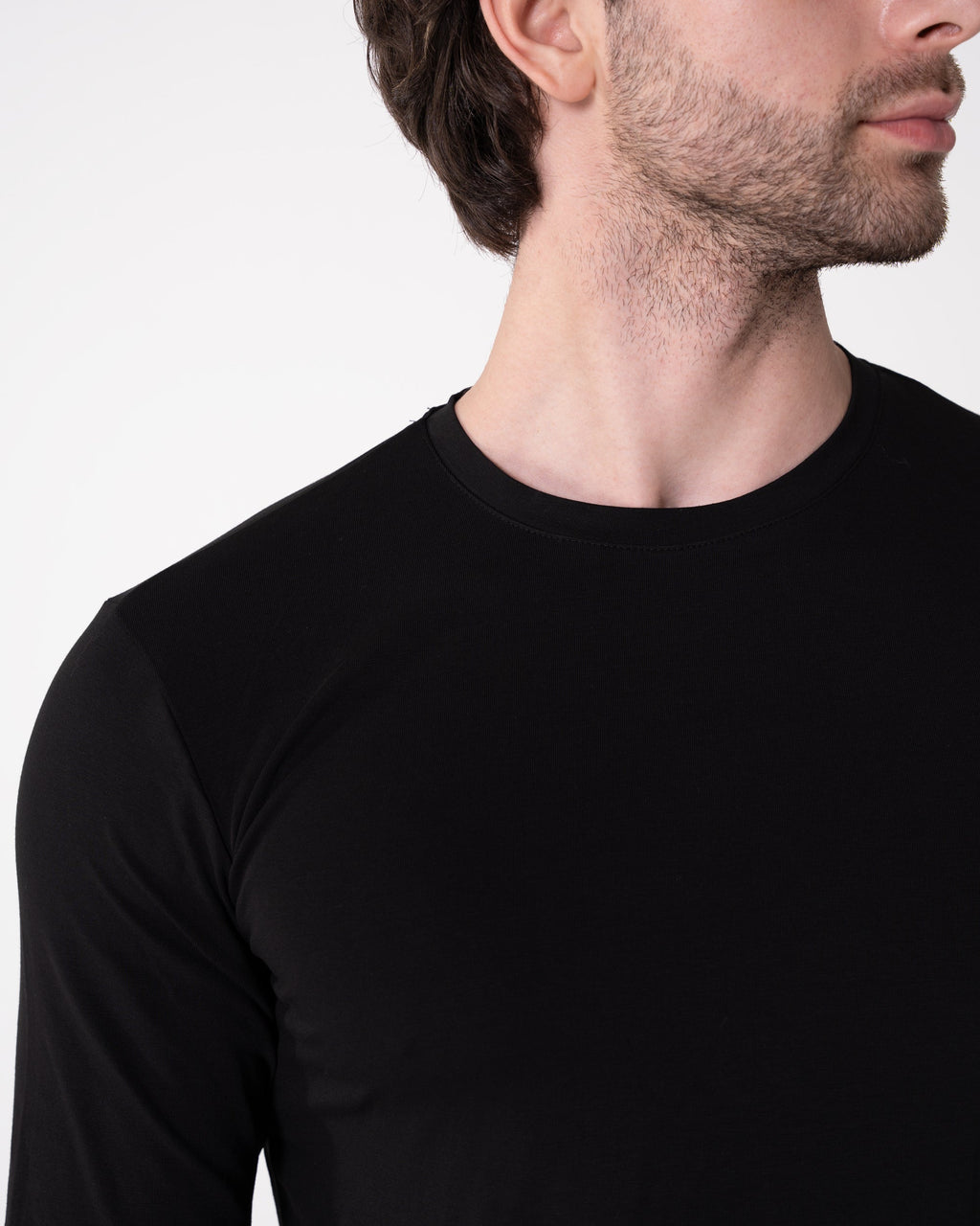 Black Long-Sleeve T-Shirt
